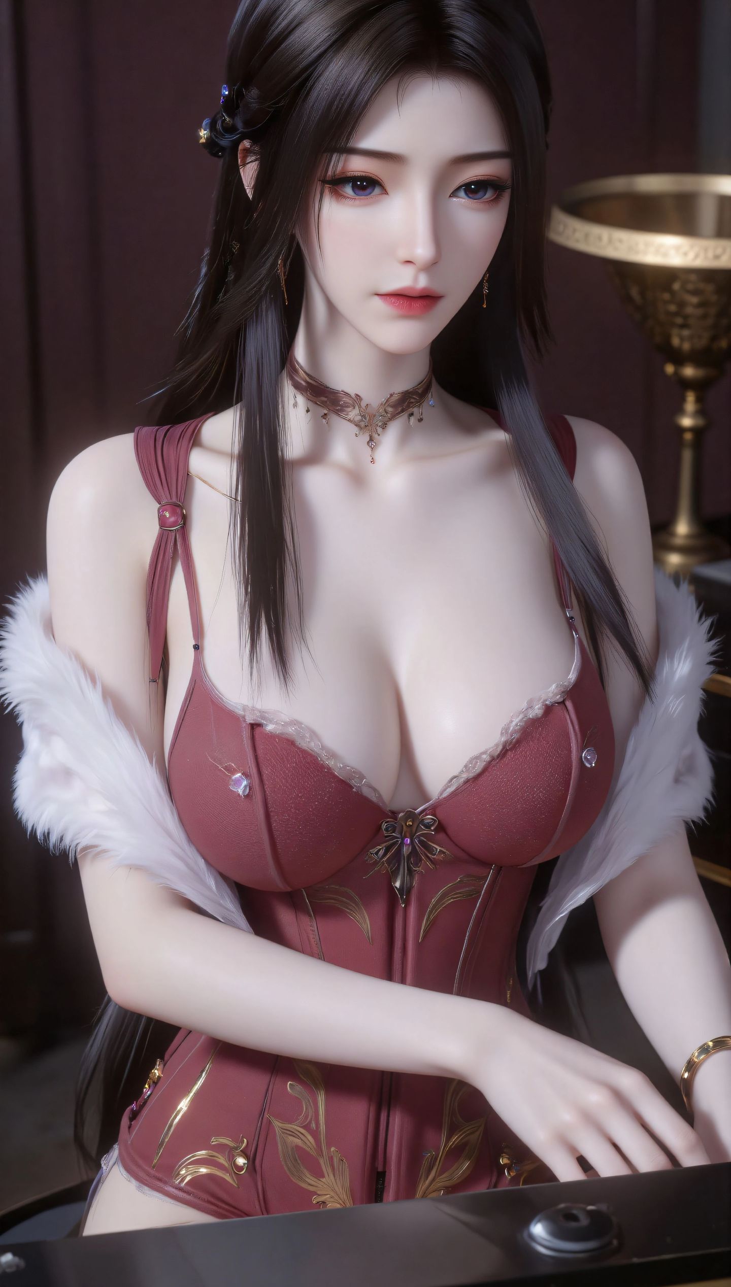 《凡人修仙传》紫灵，国漫女神美女高清手机壁纸福利版,第1张