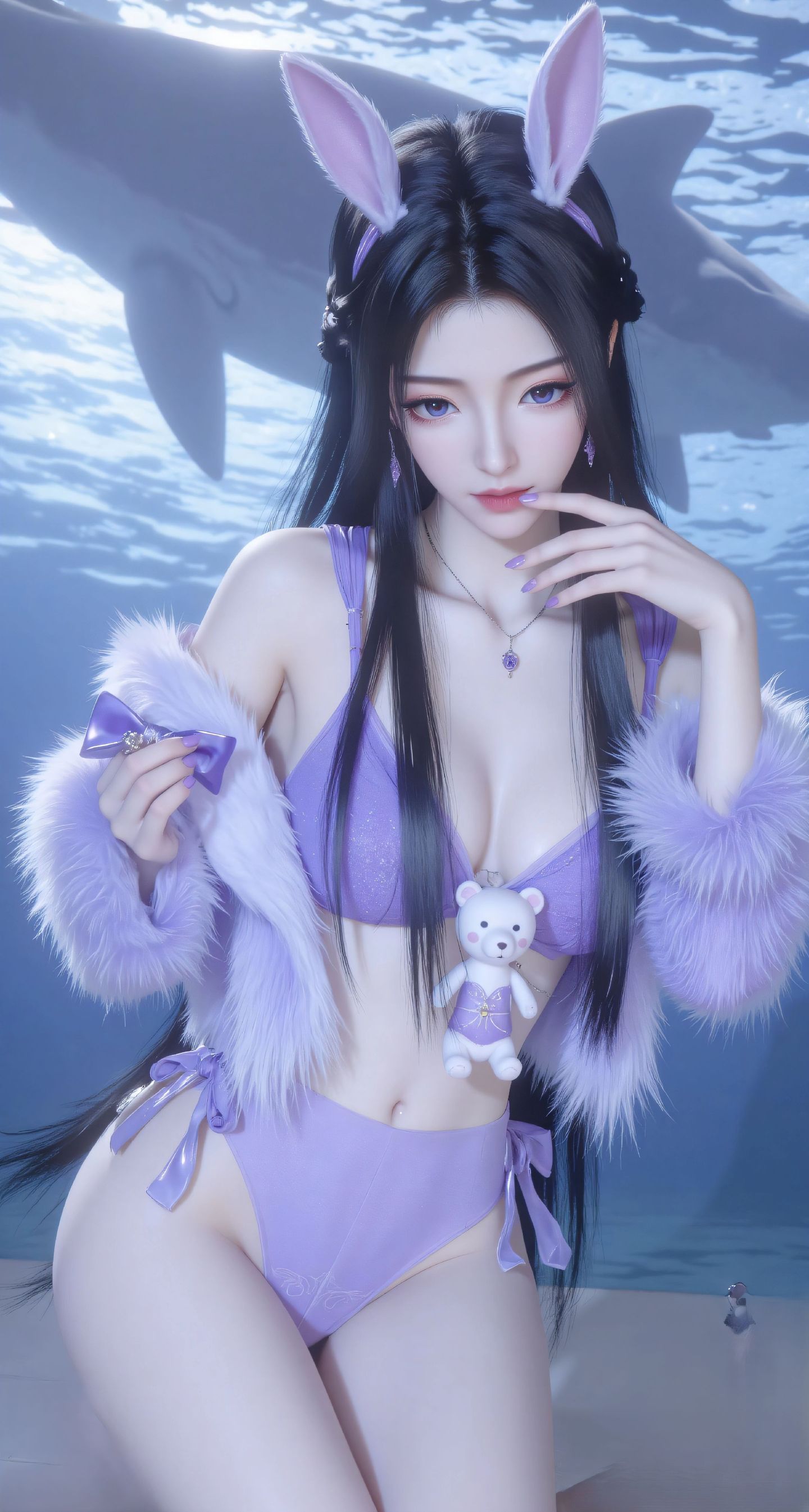《凡人修仙传》紫灵，国漫女神美女高清手机壁纸福利版,第2张