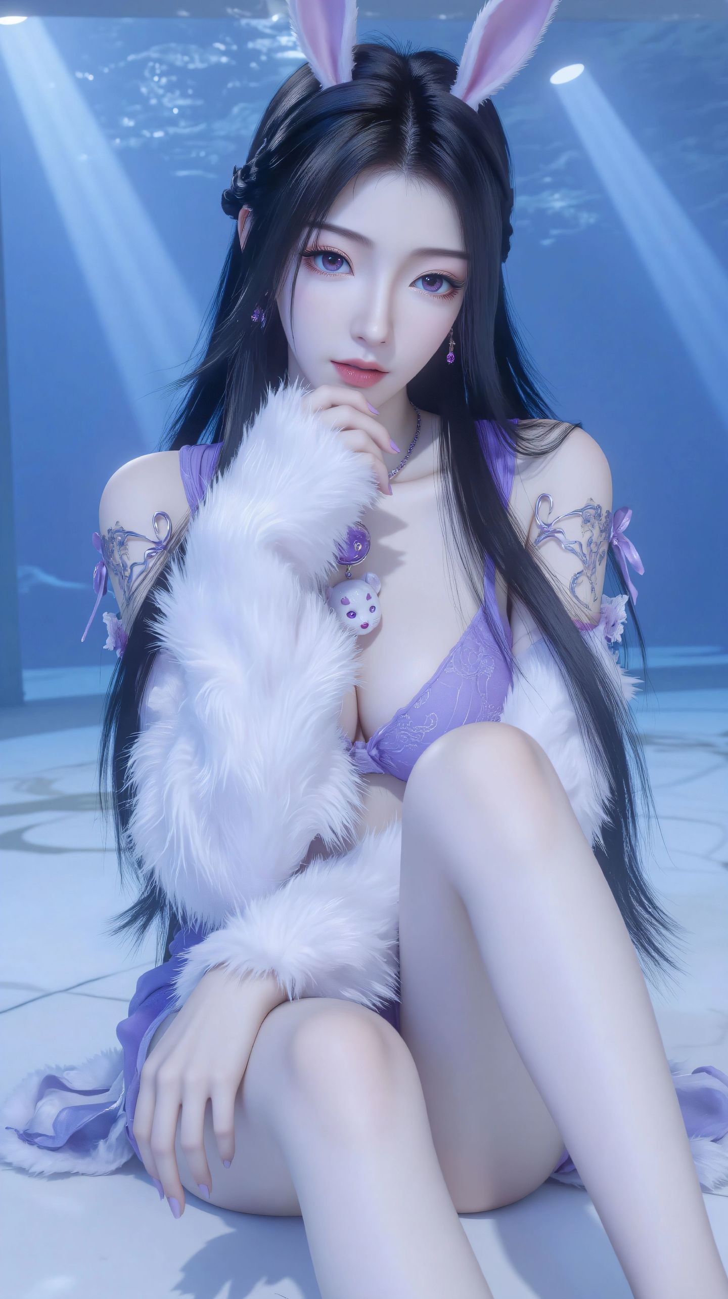 《凡人修仙传》紫灵，国漫女神美女高清手机壁纸福利版,第4张