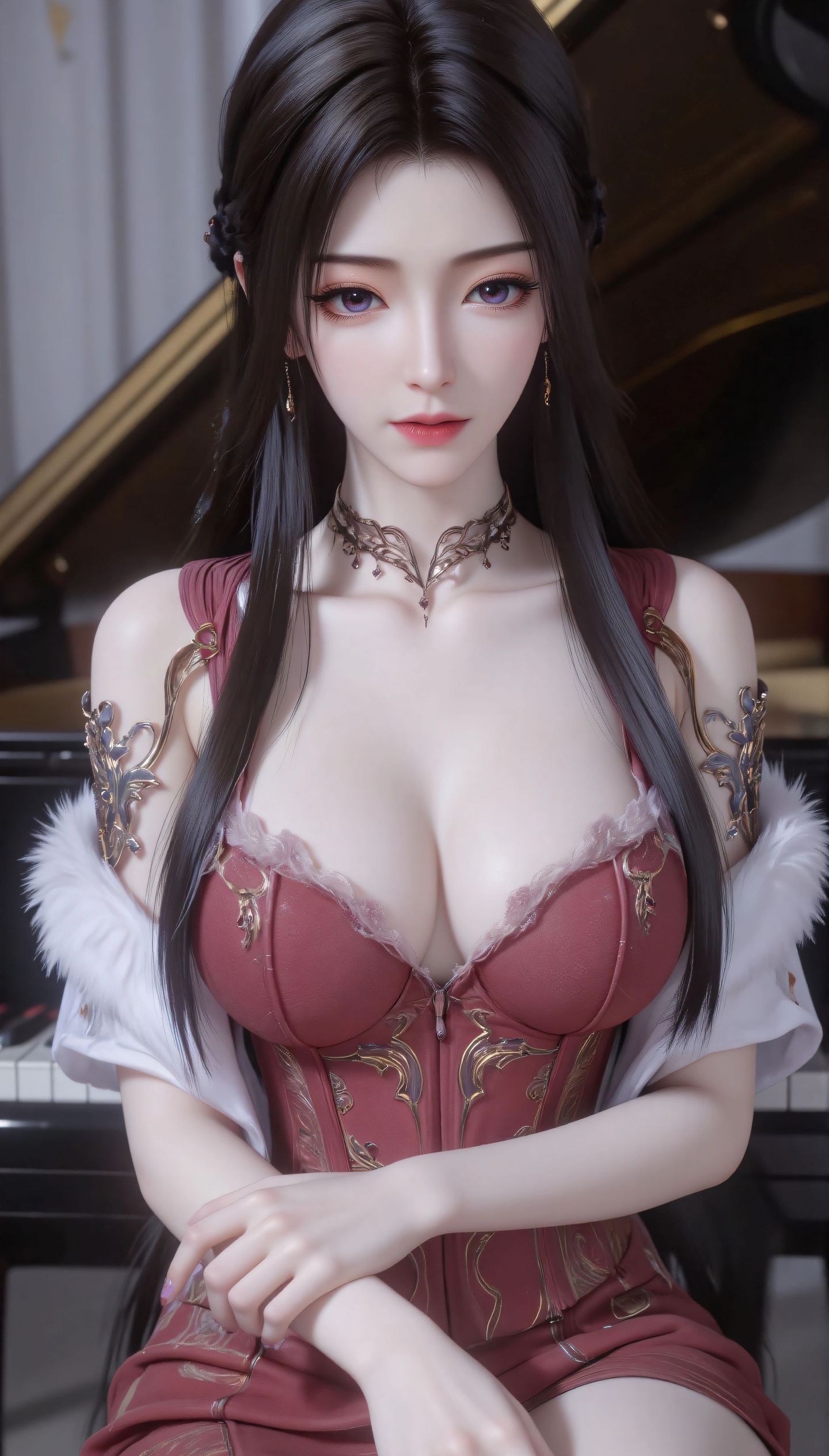 《凡人修仙传》紫灵，国漫女神美女高清手机壁纸福利版,第5张