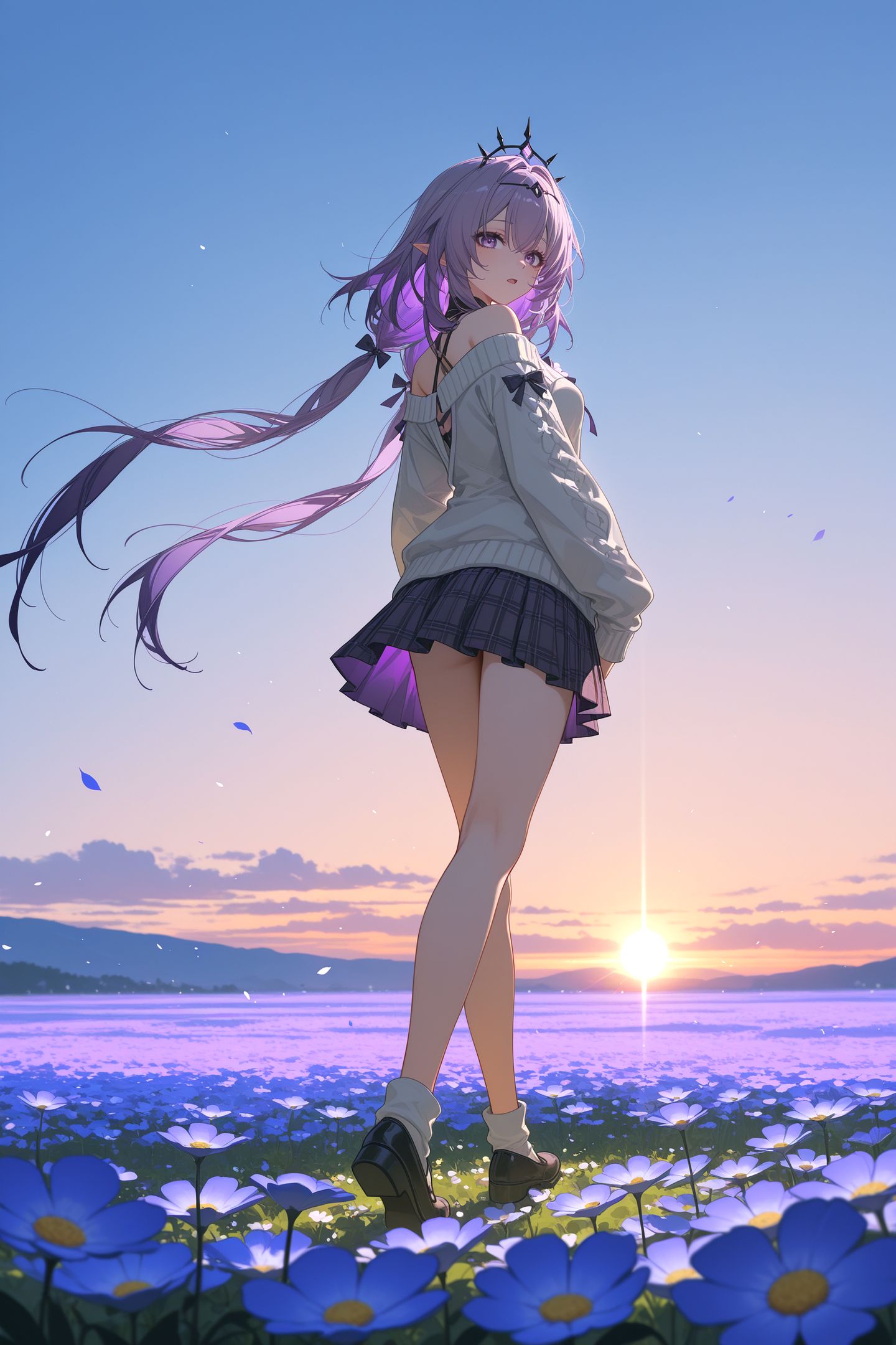 二次元同人星穹铁道遐蝶 游戏角色人物美女手机壁纸图包,第12张