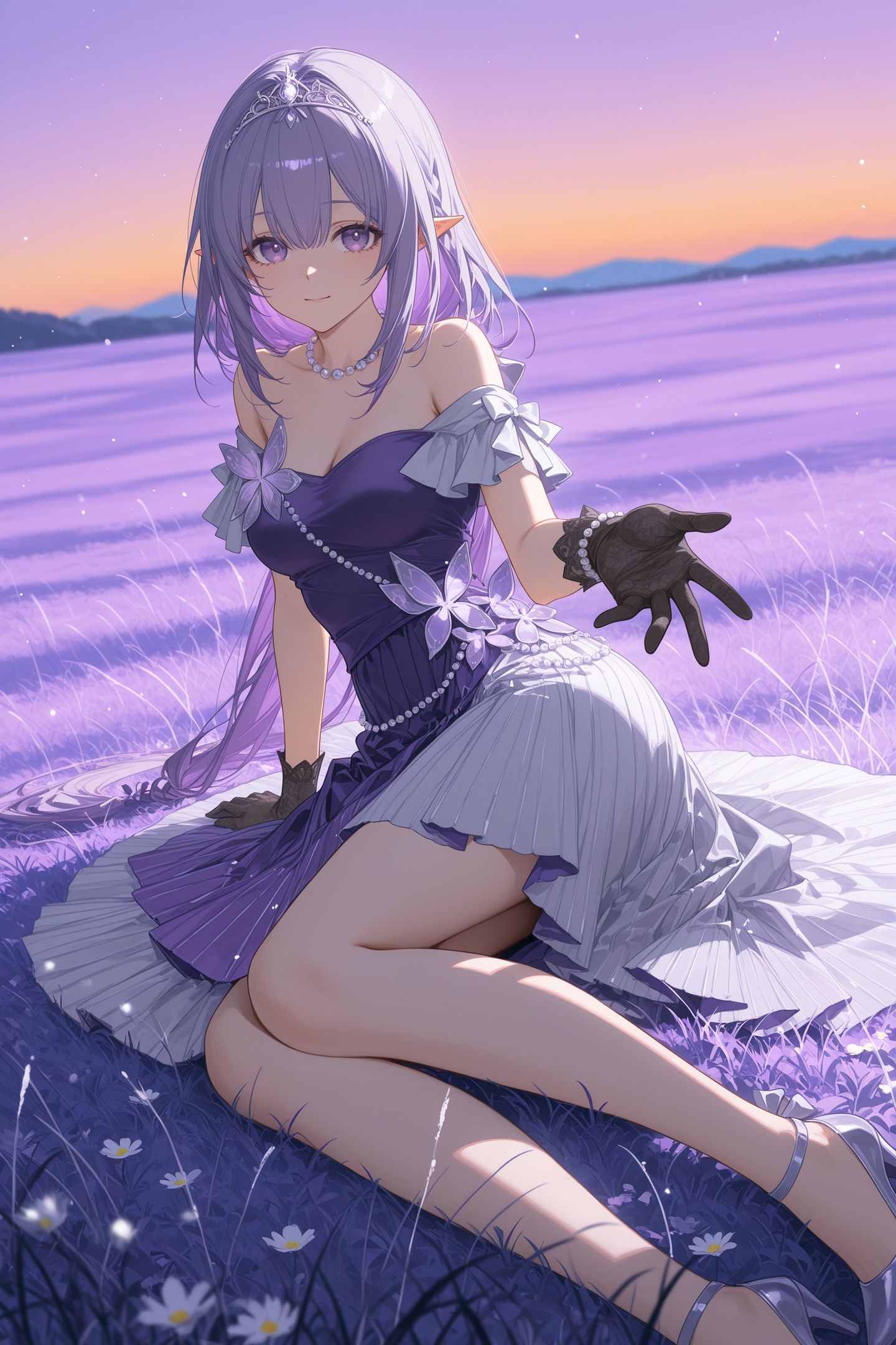 二次元同人星穹铁道遐蝶 游戏角色人物美女手机壁纸图包,第10张