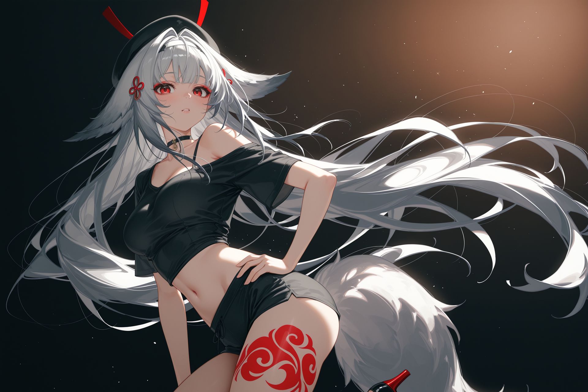 叶瞬光潮流款 绝区零二次元游戏电脑桌面 米哈游,第1张