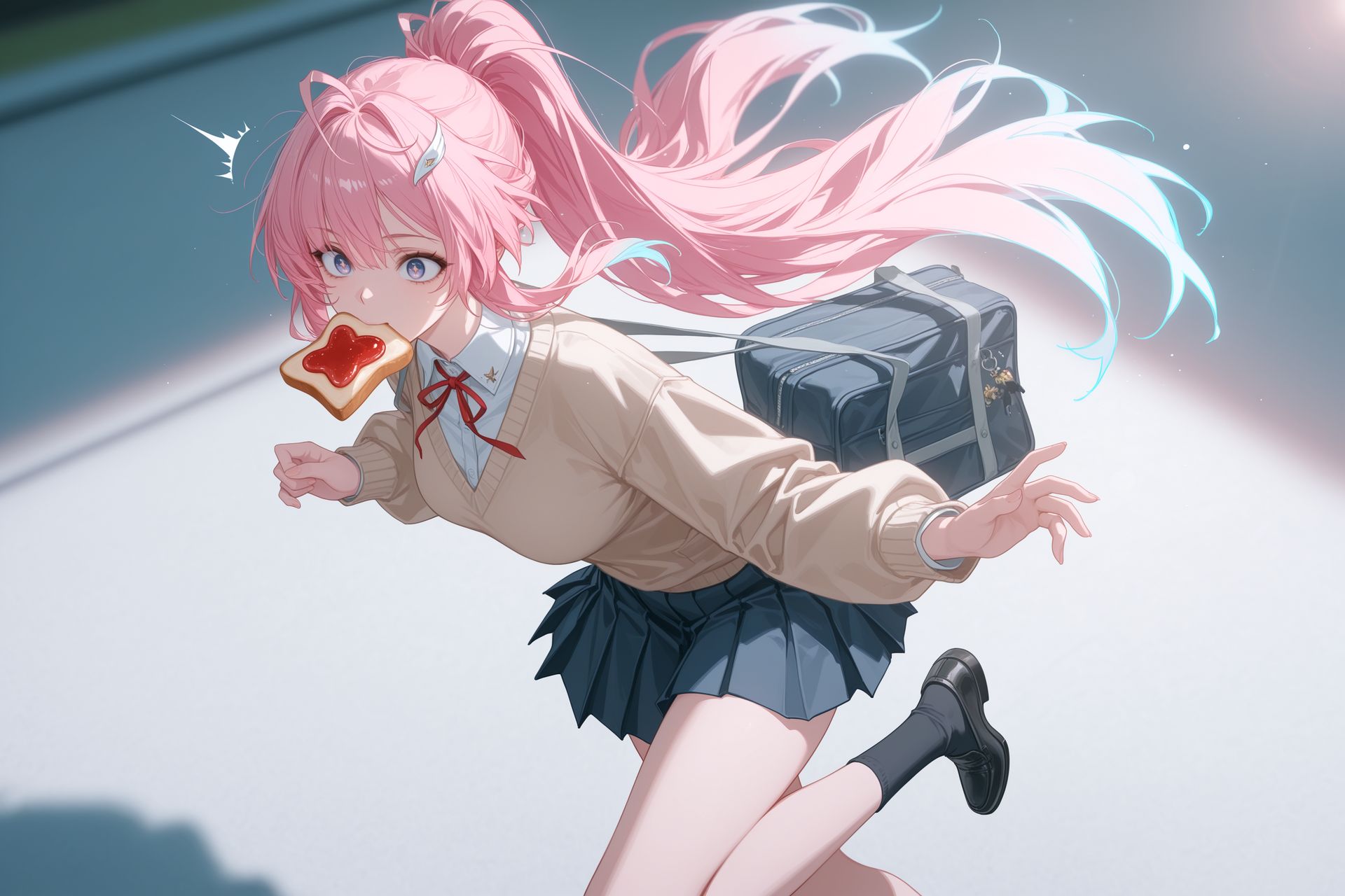 《鸣潮》爱弥斯，二次元游戏平板电脑壁纸桌面，粉色头发女孩，游戏剧情,第3张