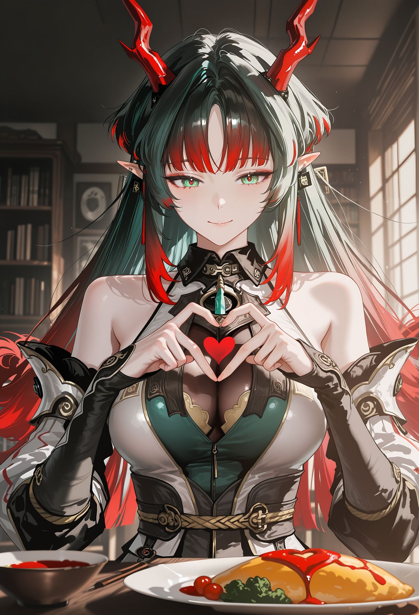 依旧庄姐，明日方舟终末地 庄方宜 游戏美女壁纸 比心,第1张