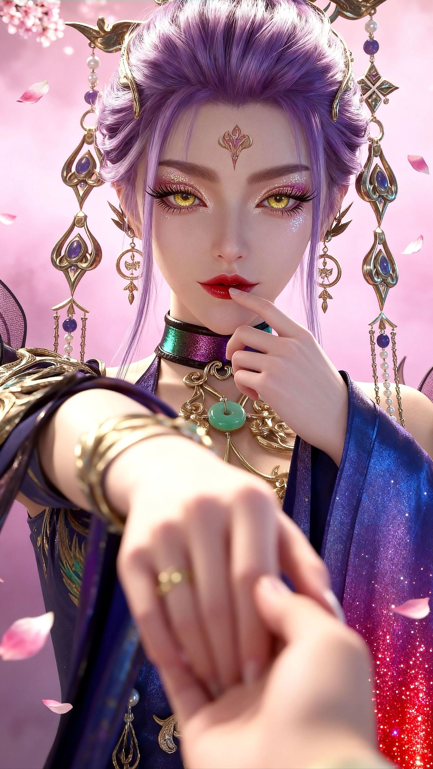 南宫锦4K壁纸纯享 永劫无间游戏美女角色人物,第1张