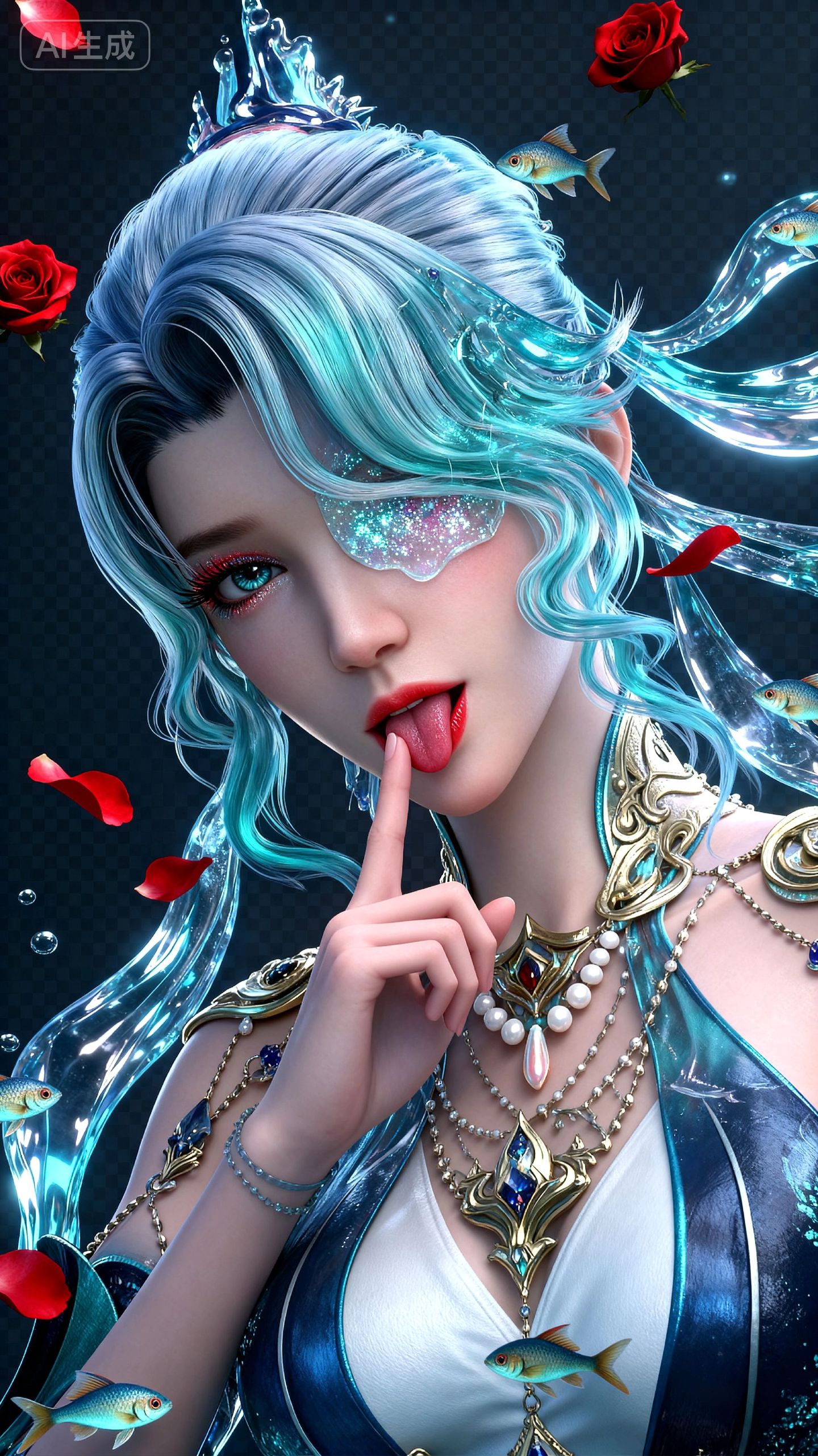 崔三娘4k壁纸纯享 永劫无间水娘 游戏美女图片,第1张