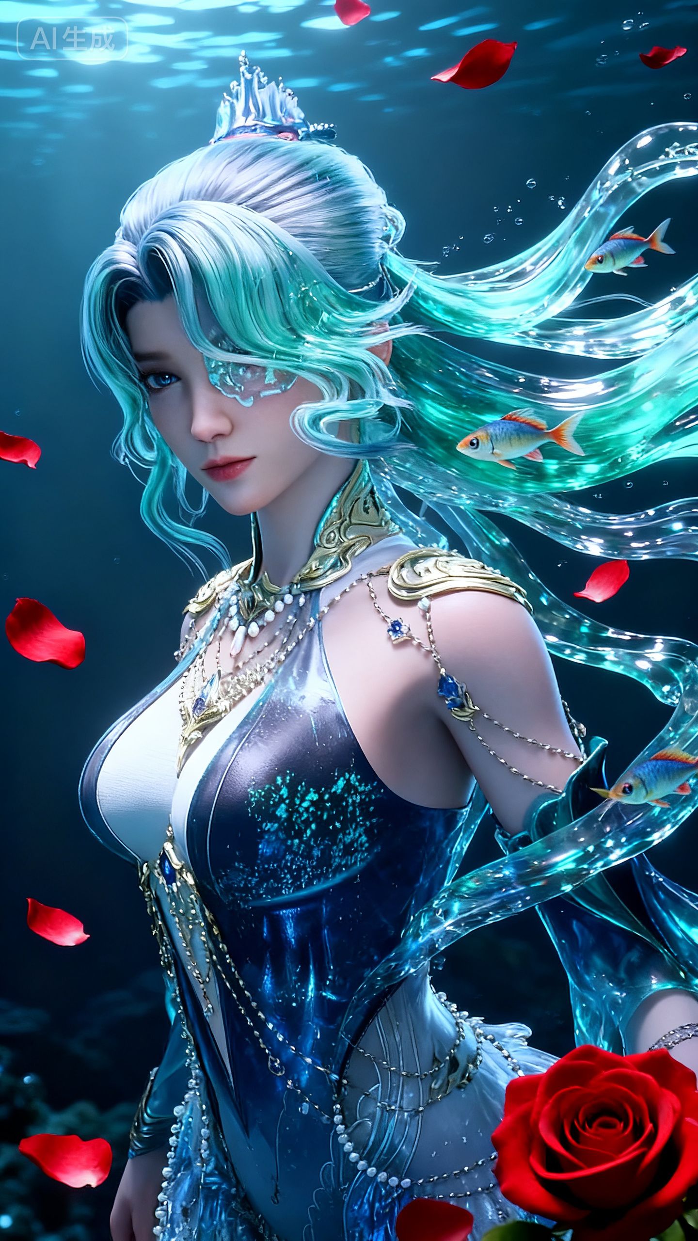 崔三娘4k壁纸纯享 永劫无间水娘 游戏美女图片,第3张