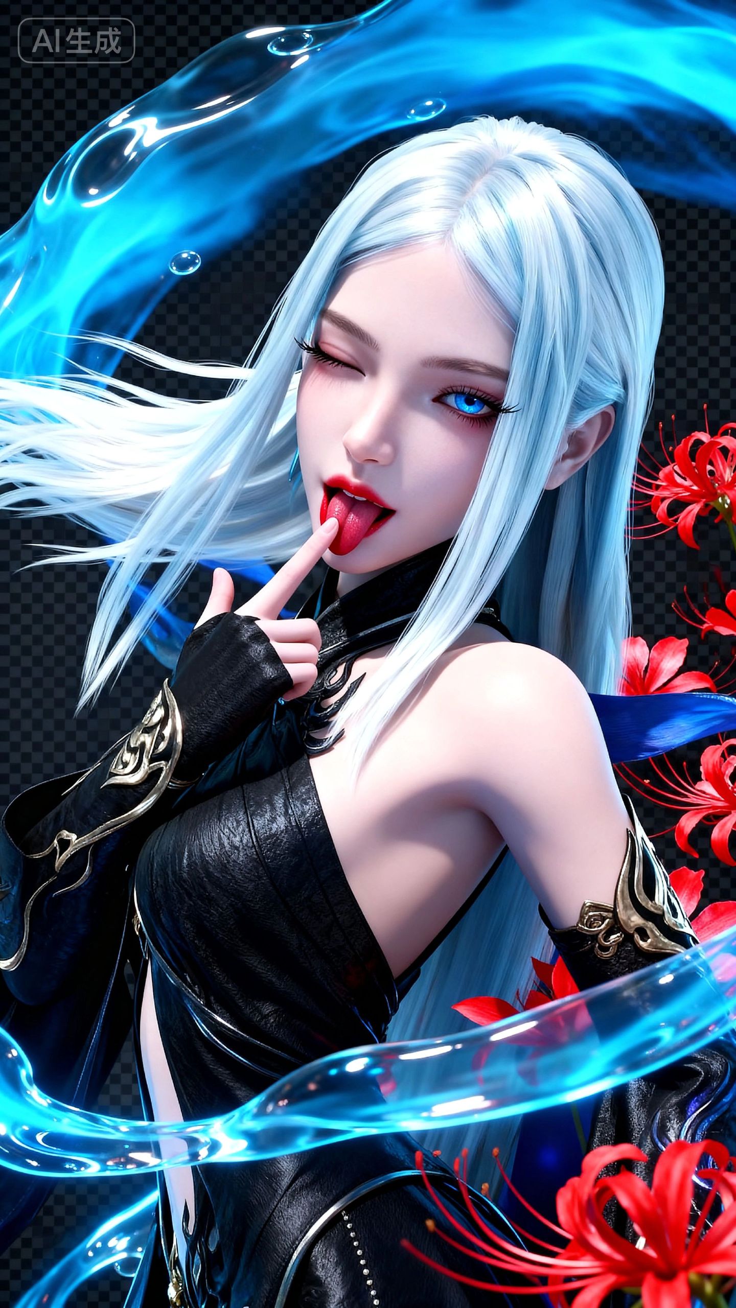无常司白七 季莹莹手机壁纸 永劫无间游戏美女 大长腿美腿,第1张