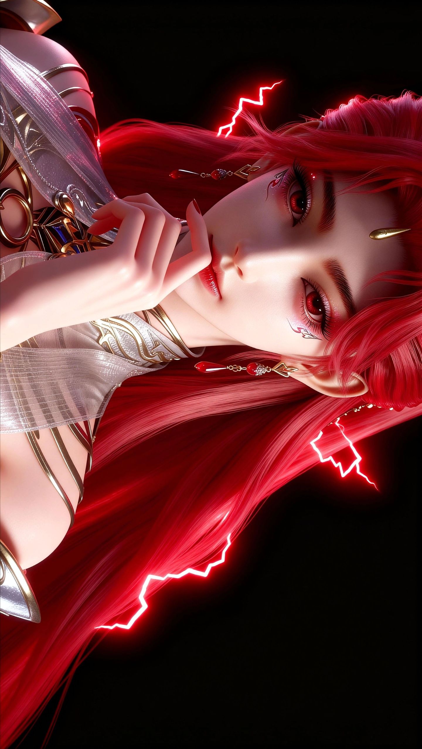 百炼成神女团 国漫女神 AIcg绘画 动漫壁纸,第2张