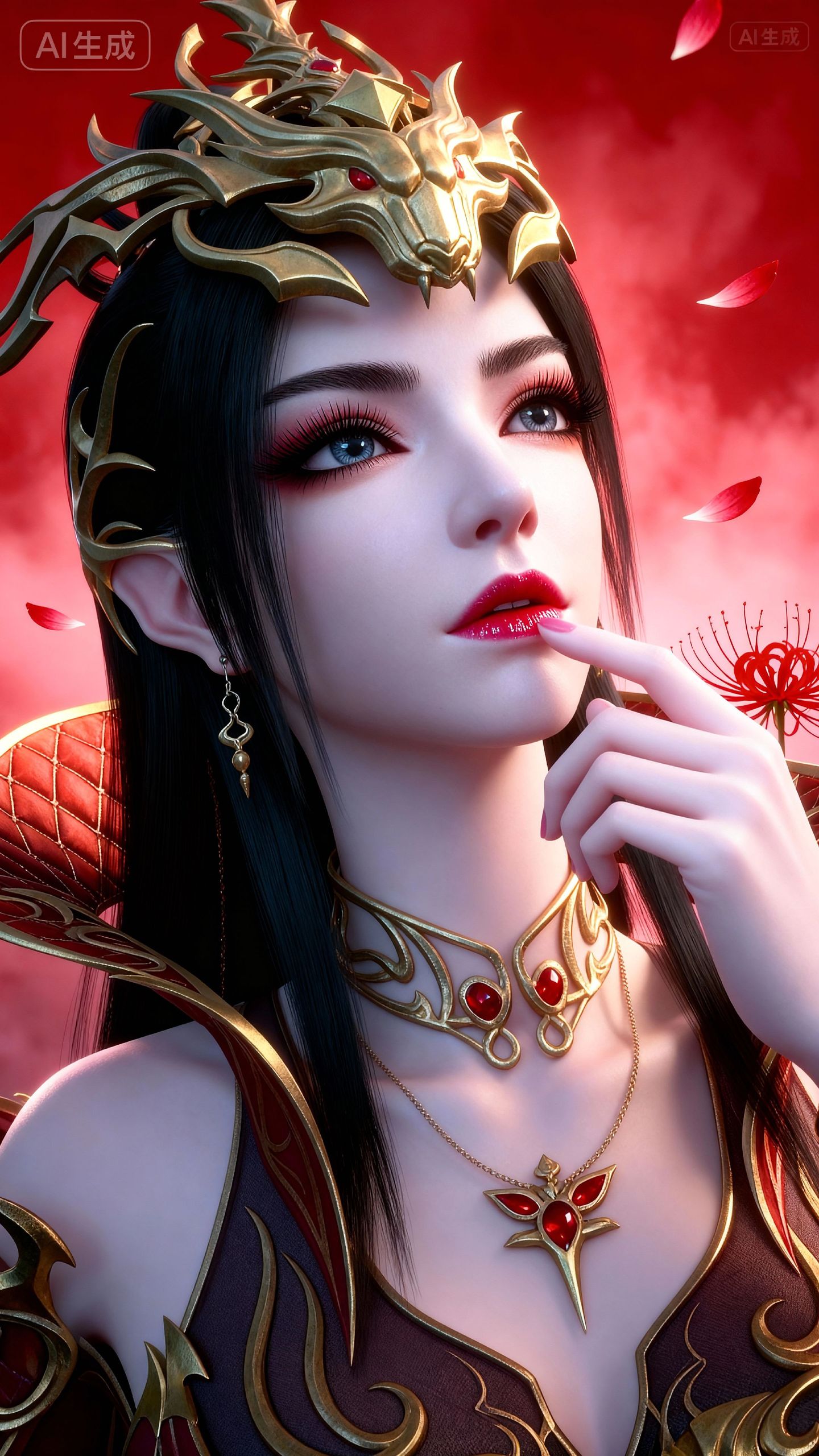 动漫斗破苍穹也快大结局了吧，美杜莎女王4k壁纸 国漫女神,第2张