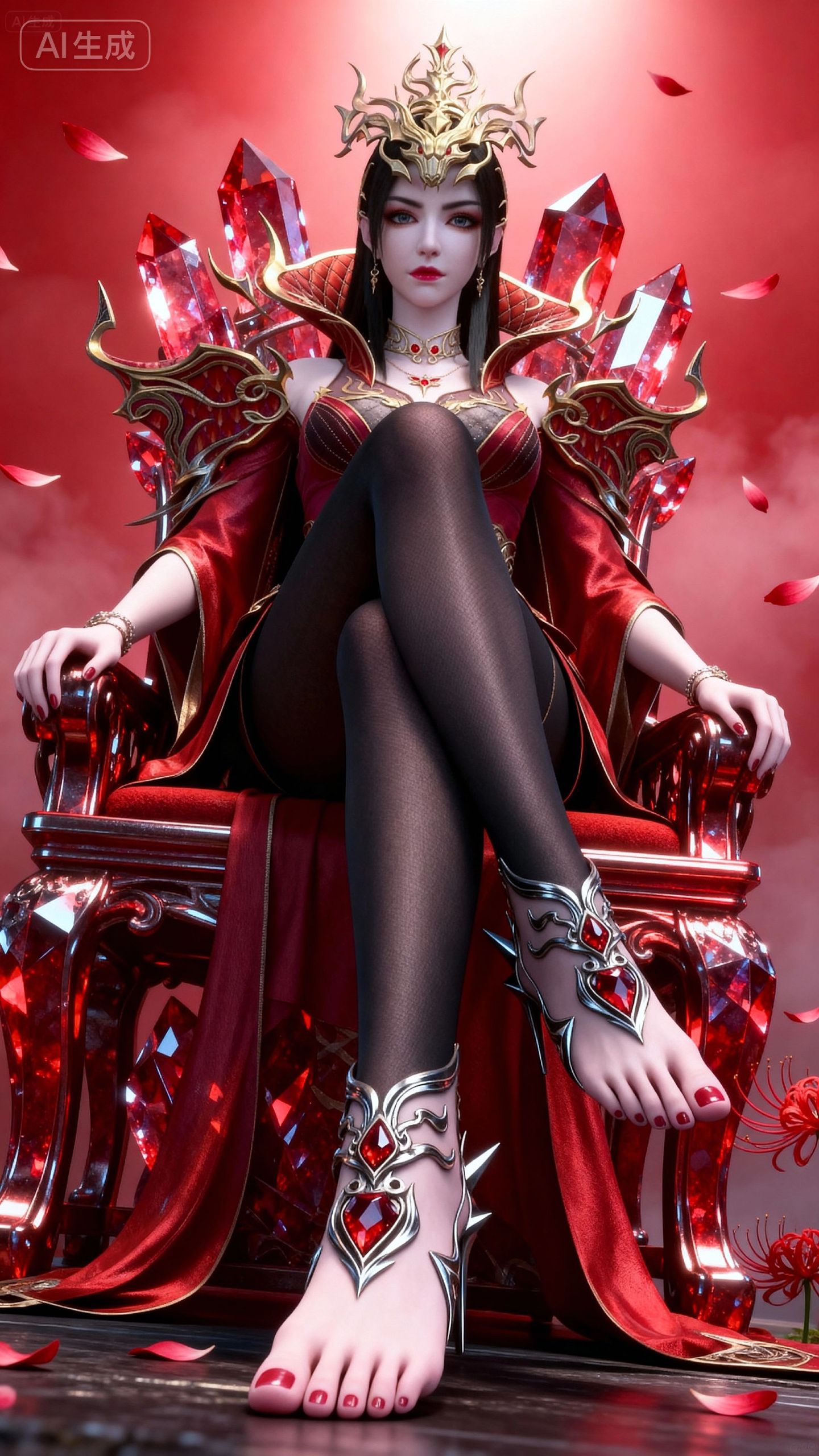 动漫斗破苍穹也快大结局了吧，美杜莎女王4k壁纸 国漫女神,第4张