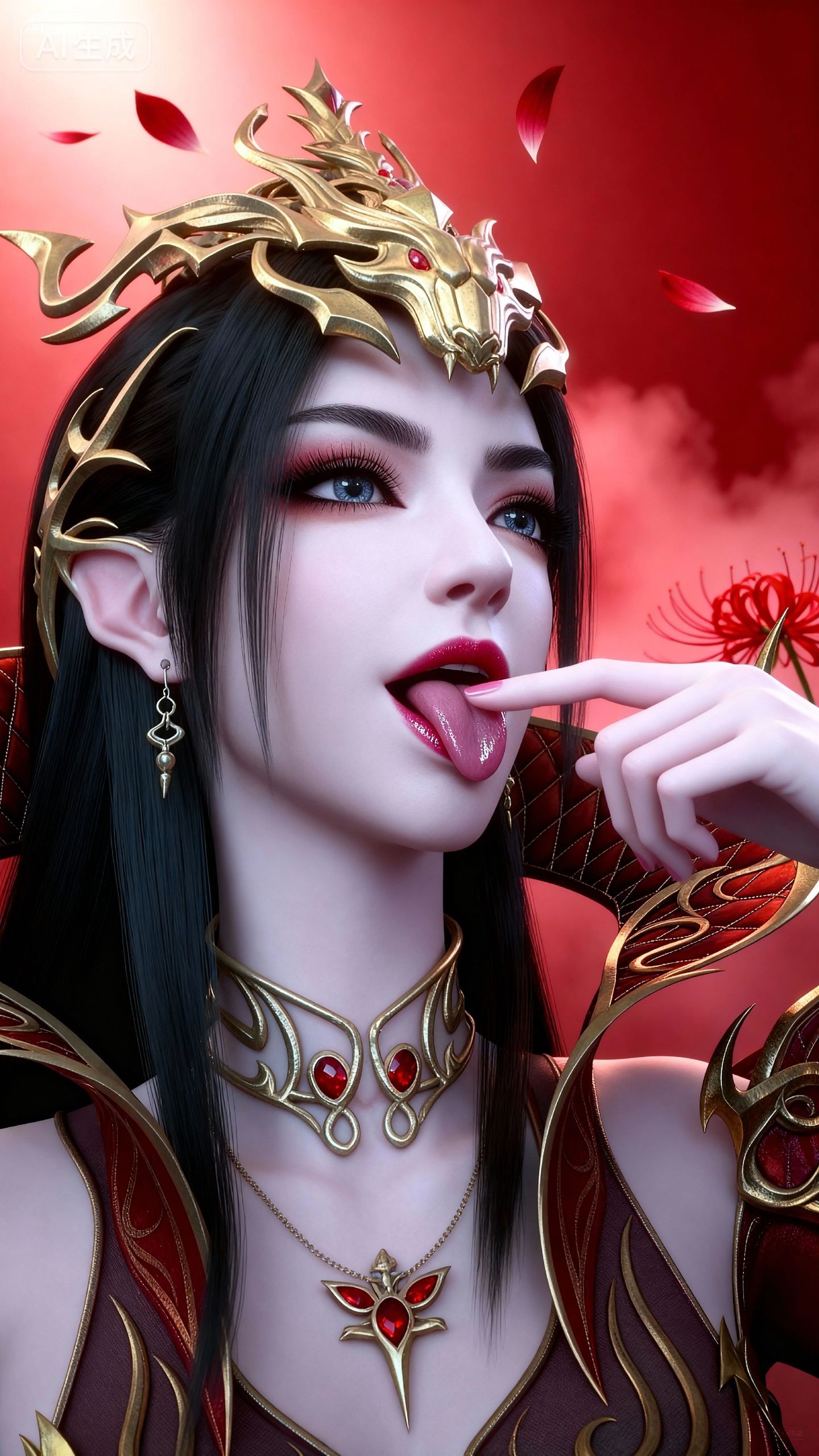 动漫斗破苍穹也快大结局了吧，美杜莎女王4k壁纸 国漫女神,第3张