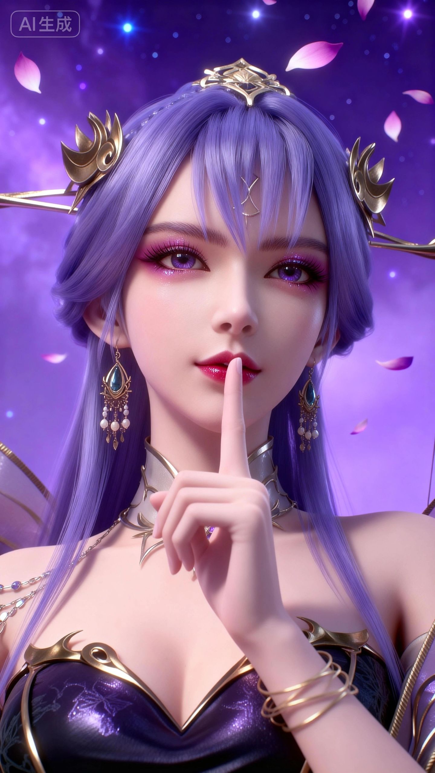 天穹长老4k高清壁纸 动漫动画百炼成神 调皮可爱性感版,第3张