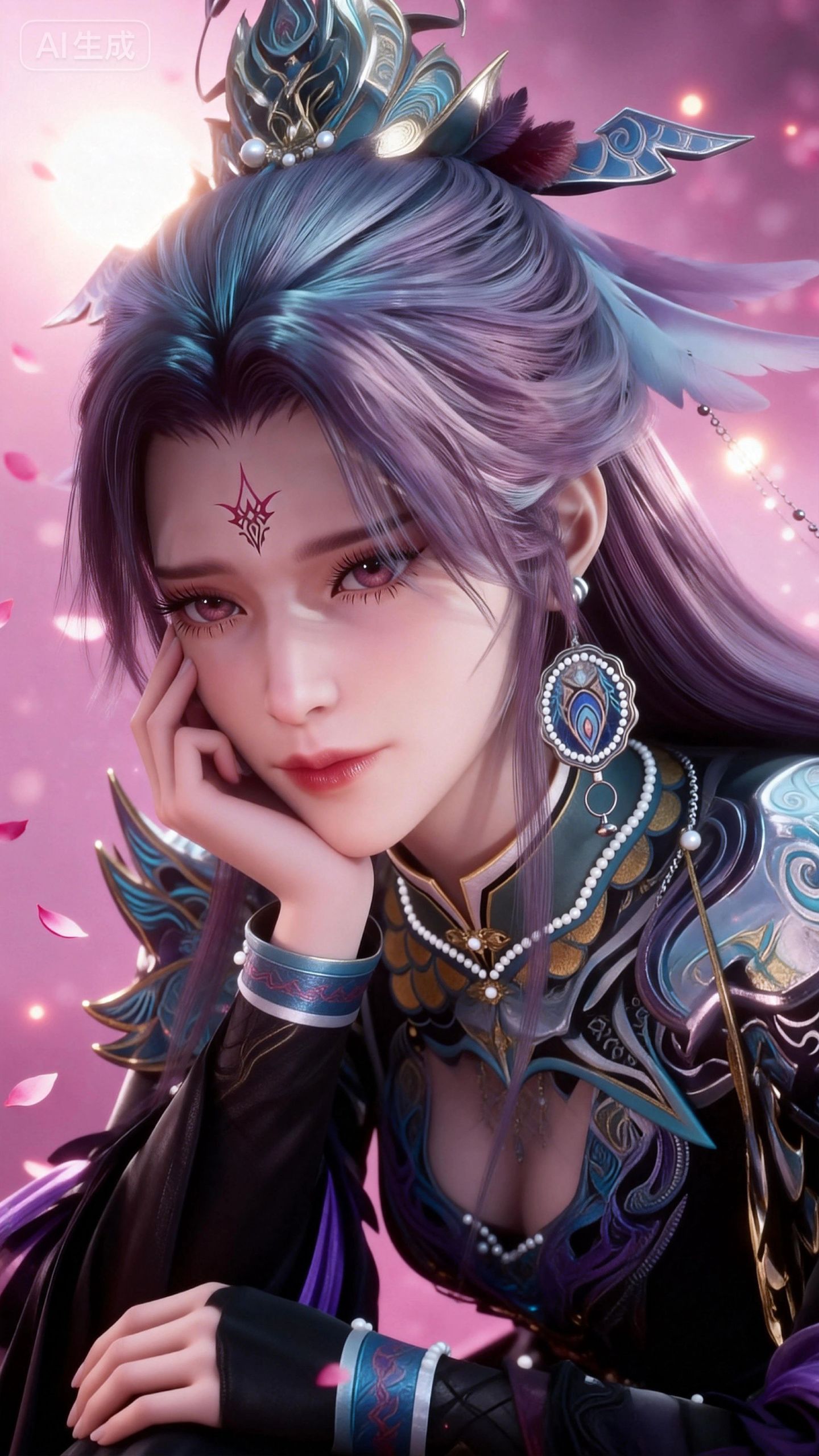 司婆婆司幼幽 动漫动画牧神记 AI绘画 性感国漫女神美女图片福利,第2张