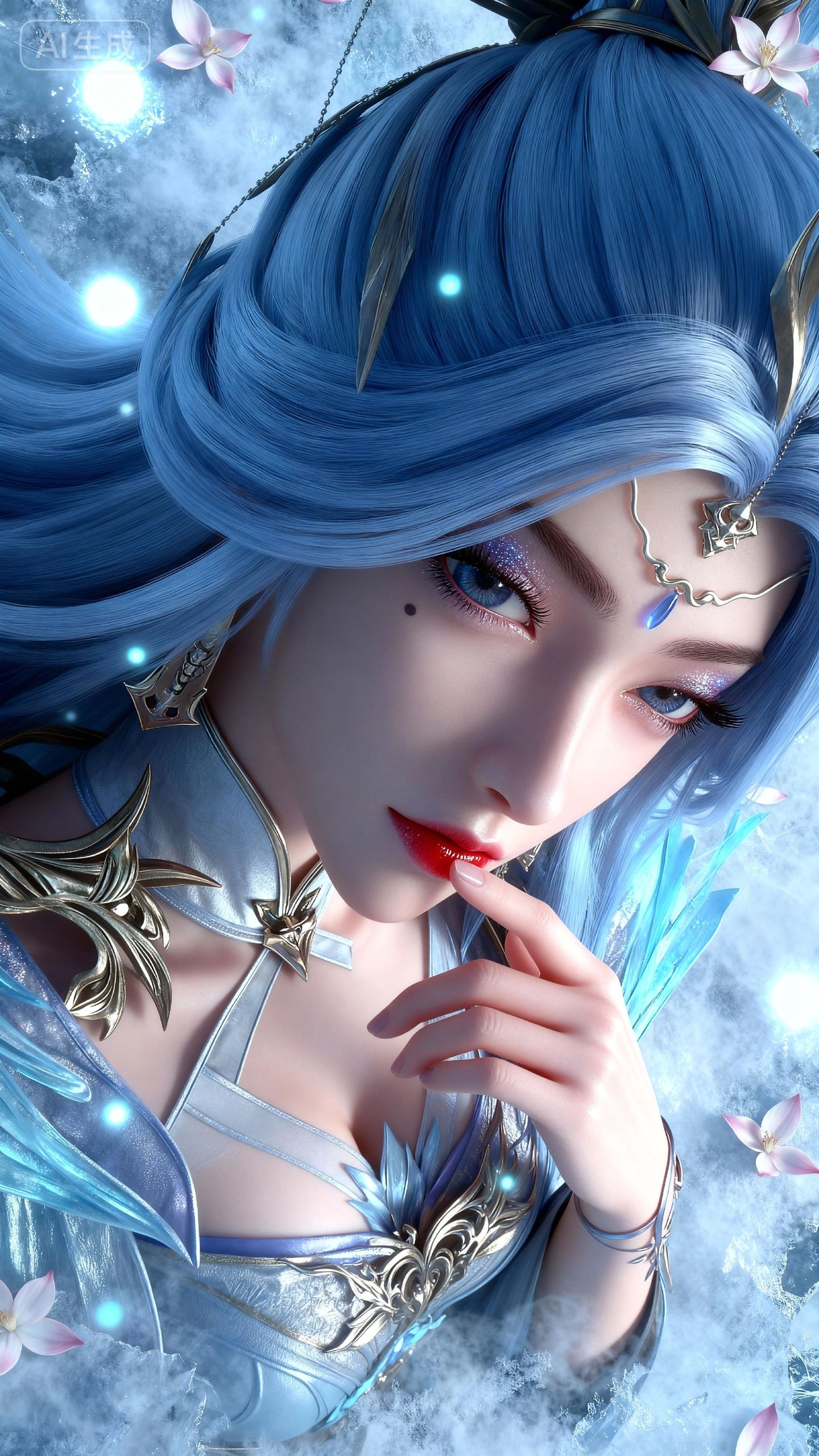 动画动漫百炼成神宁雨蝶4k超高清手机壁纸 美女图片分享 国漫女主,第1张