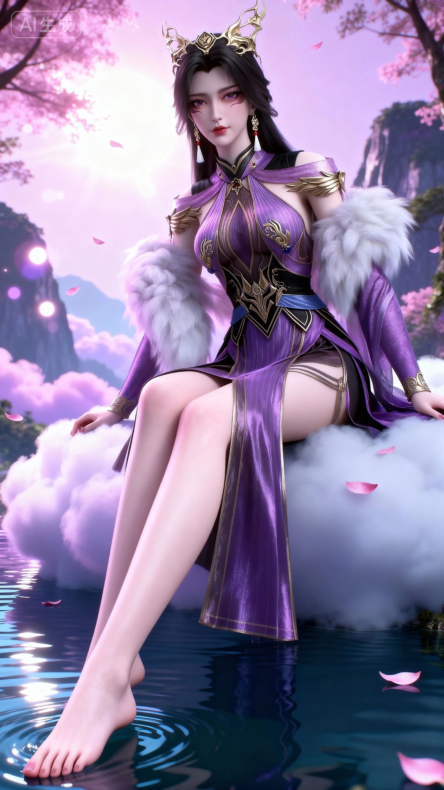 司妙玲4k超高清质感壁纸 百炼成神动漫美女 国漫性感女神,第3张