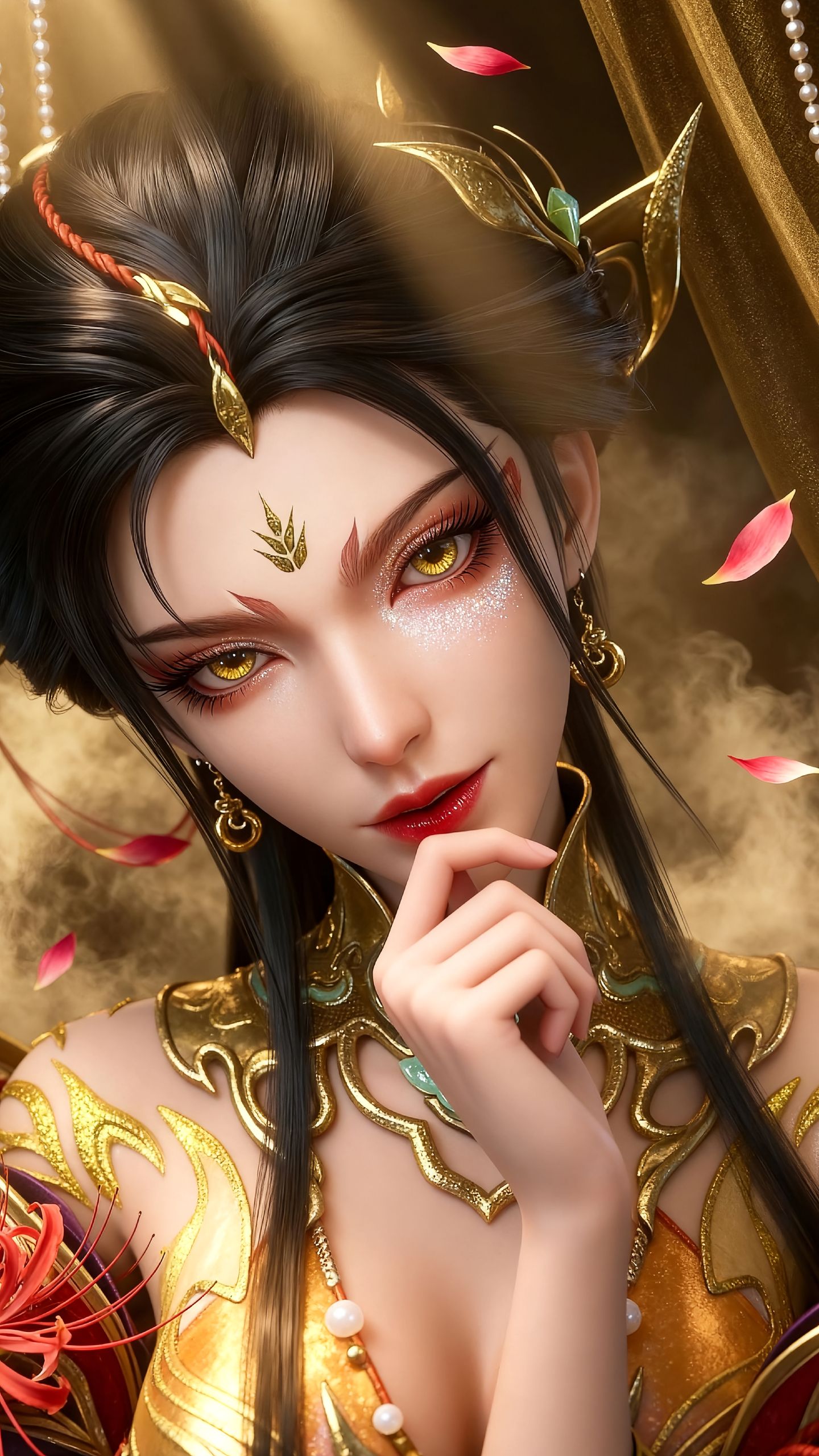 永劫无间 蓝梦 季莹莹 玉玲珑 南宫锦 宁红叶 妖刀姬 高清手机壁纸 游戏美女图片,第5张