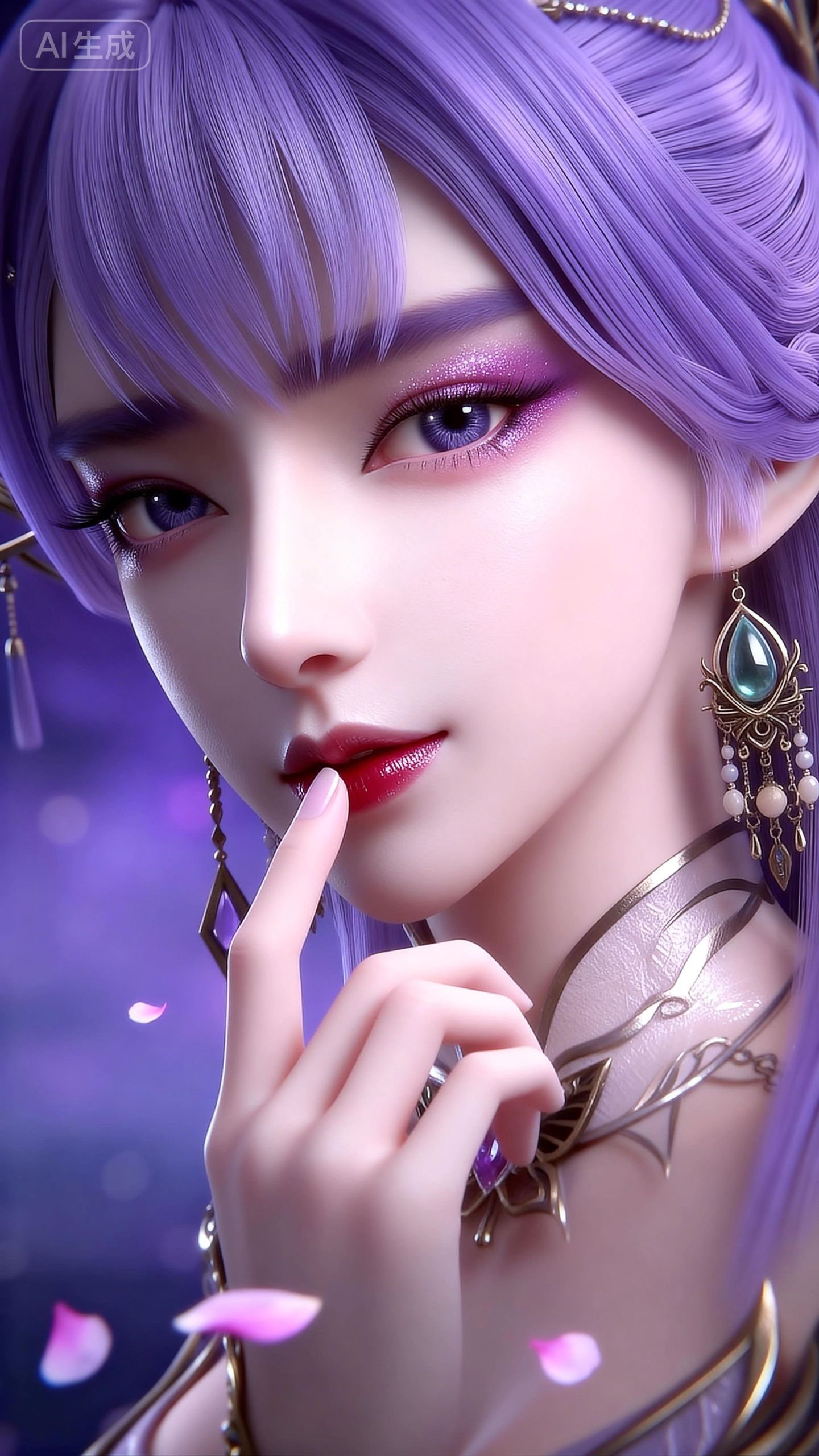 动画动漫百炼成神天穹 国漫女神性感美女手机壁纸 高清细节,第2张