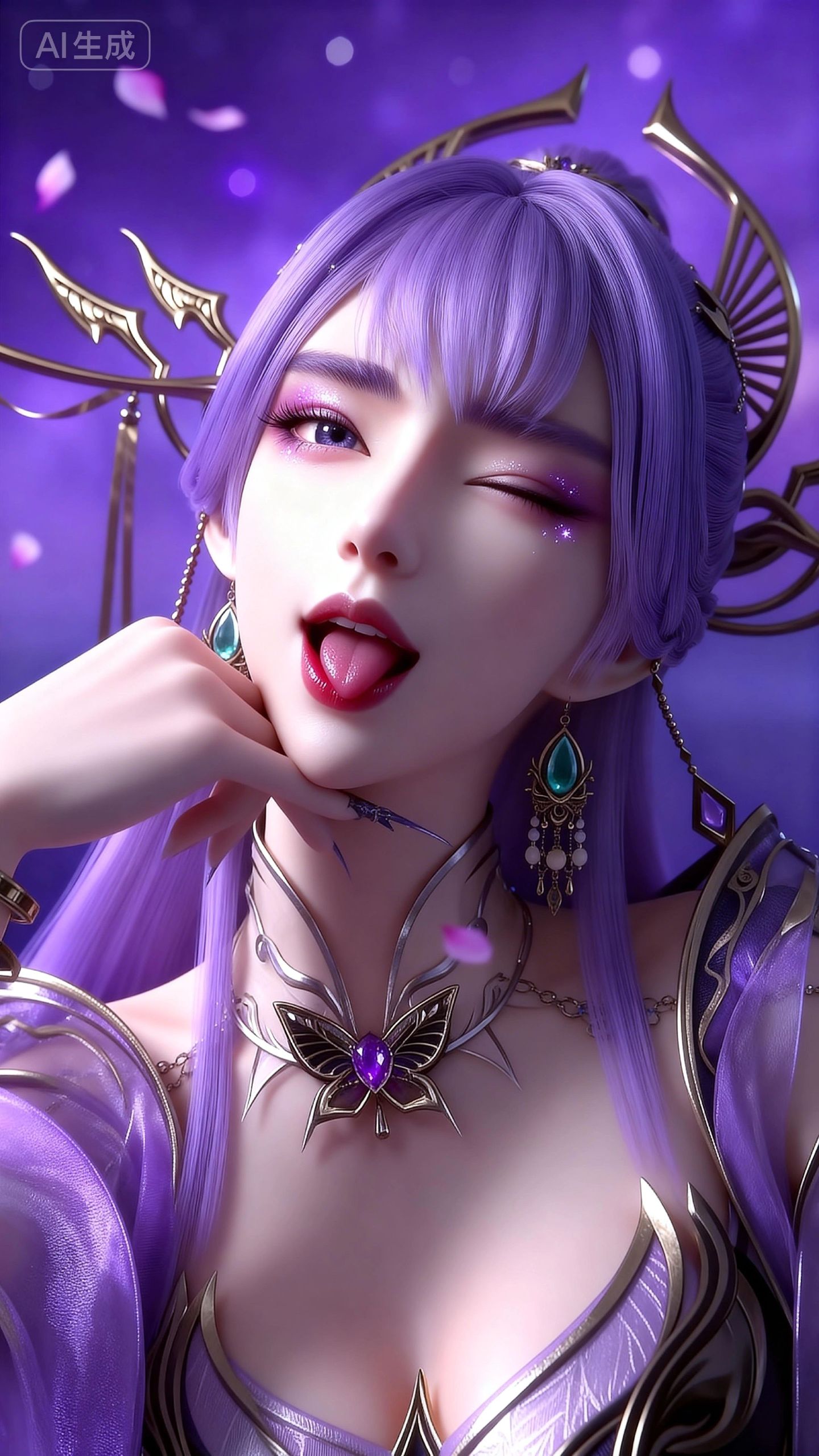 动画动漫百炼成神天穹 国漫女神性感美女手机壁纸 高清细节,第3张