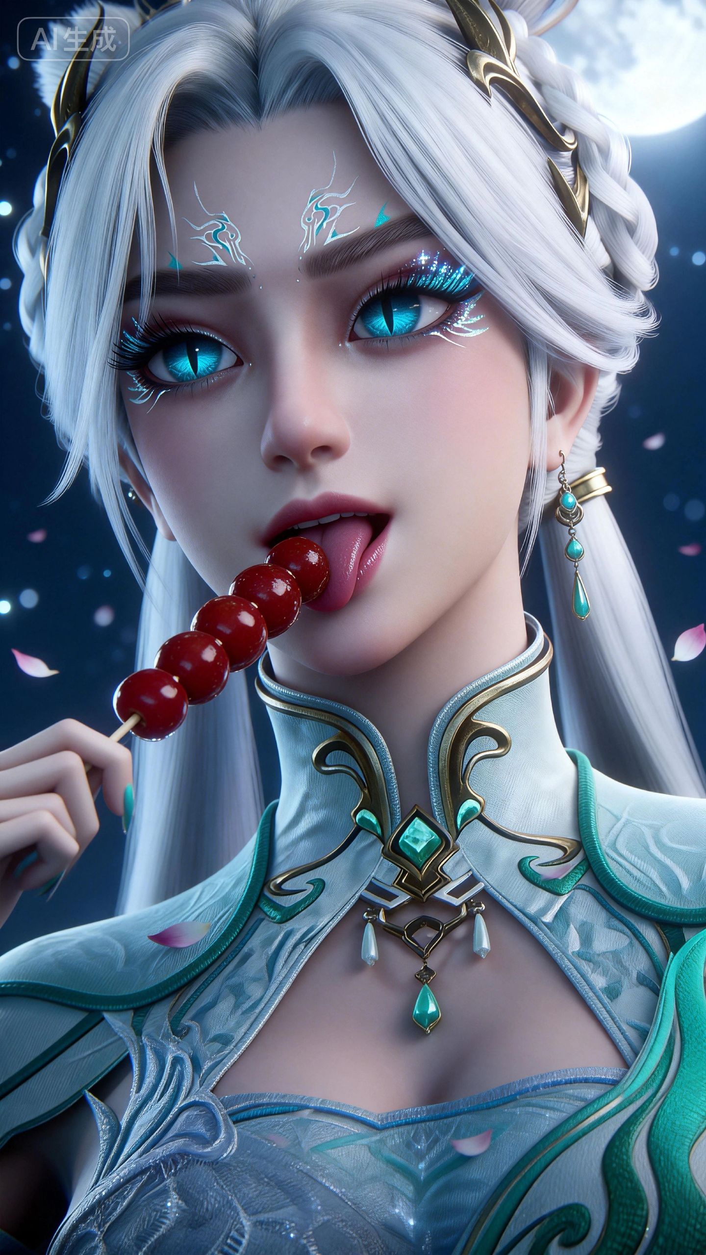 帝剑剑灵4k超高清细节拉满画质 动漫动画仙逆 国漫美女图片背景壁纸,第4张