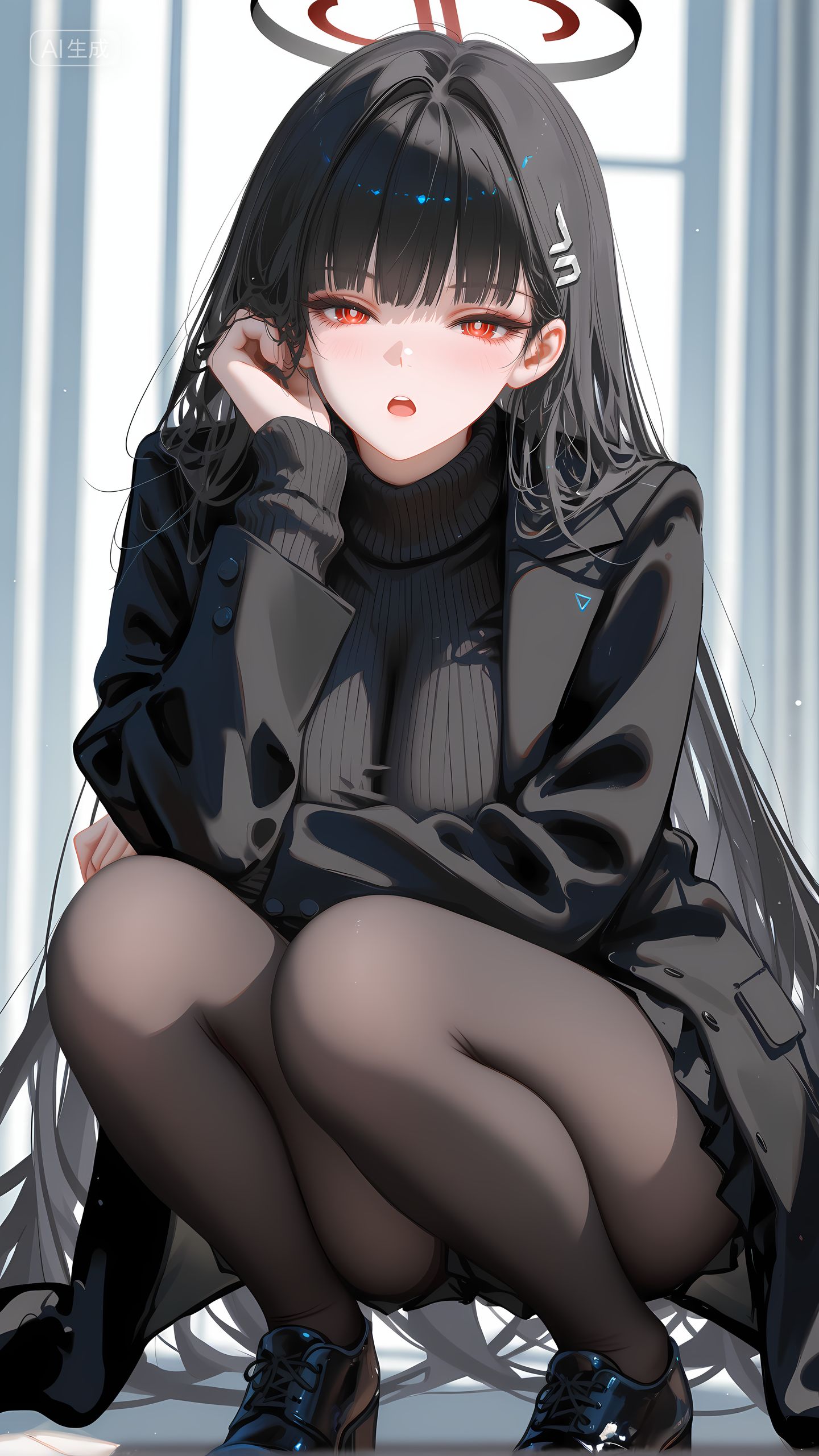 二次元游戏少女角色 性感厨娘 黑丝裤袜肉肉腿,第7张