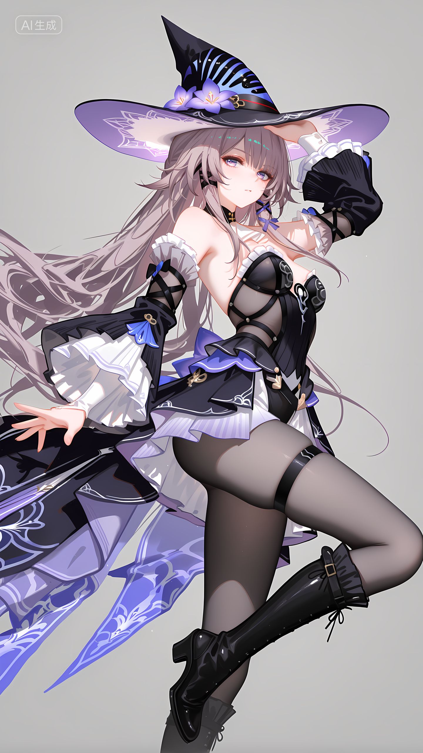 大黑塔黑丝裤袜大长腿 崩坏星穹铁道美图壁纸,第2张