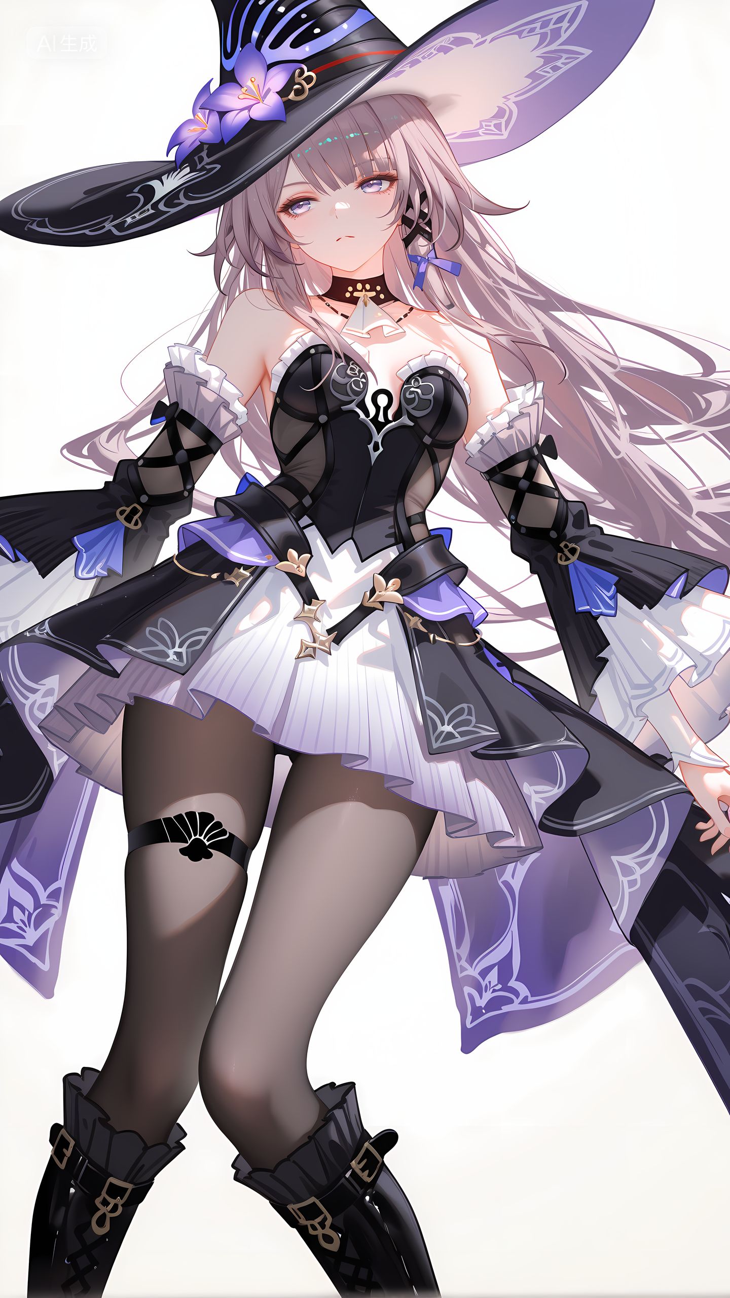 大黑塔黑丝裤袜大长腿 崩坏星穹铁道美图壁纸,第4张