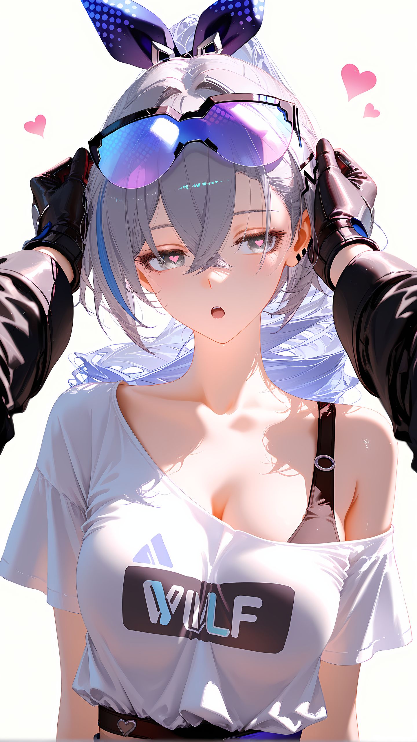 银狼也很可爱呢 崩坏星穹铁道角色 女仆装休闲装二次元游戏美女壁纸,第7张