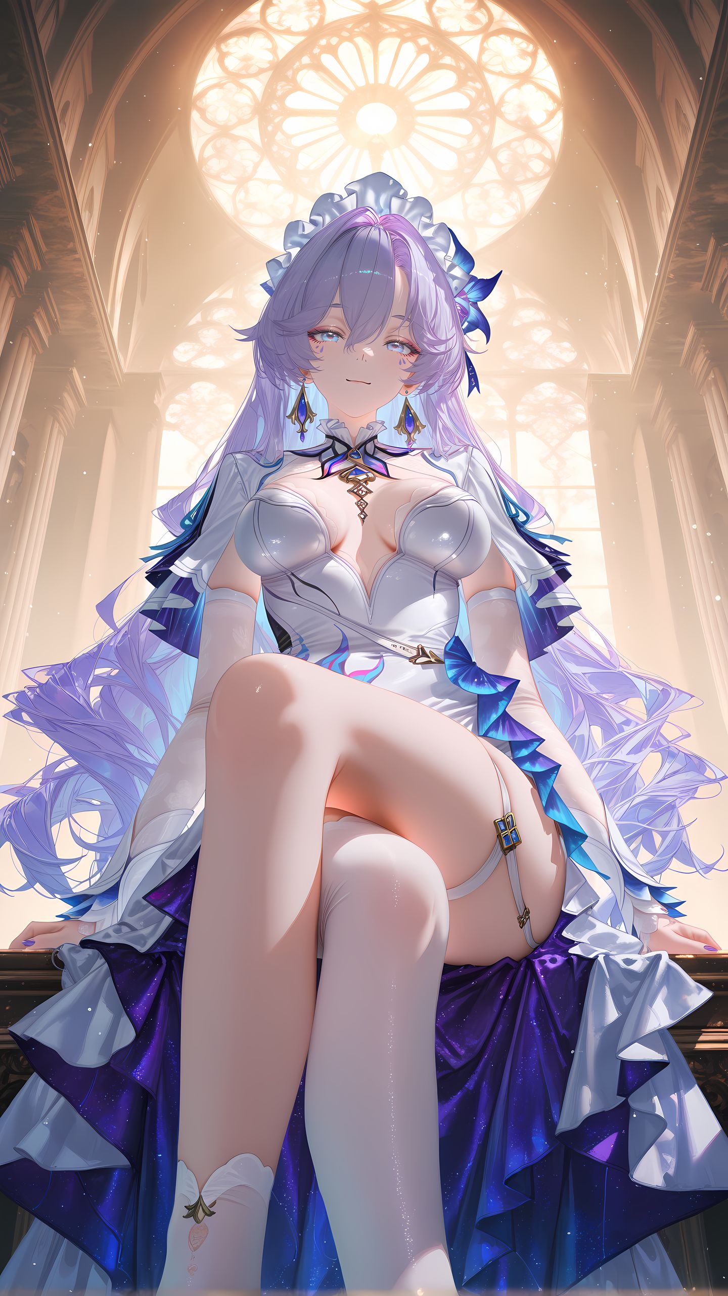 鸣潮美图 千咲 坎特蕾拉 卡提希雅 游戏壁纸,第1张