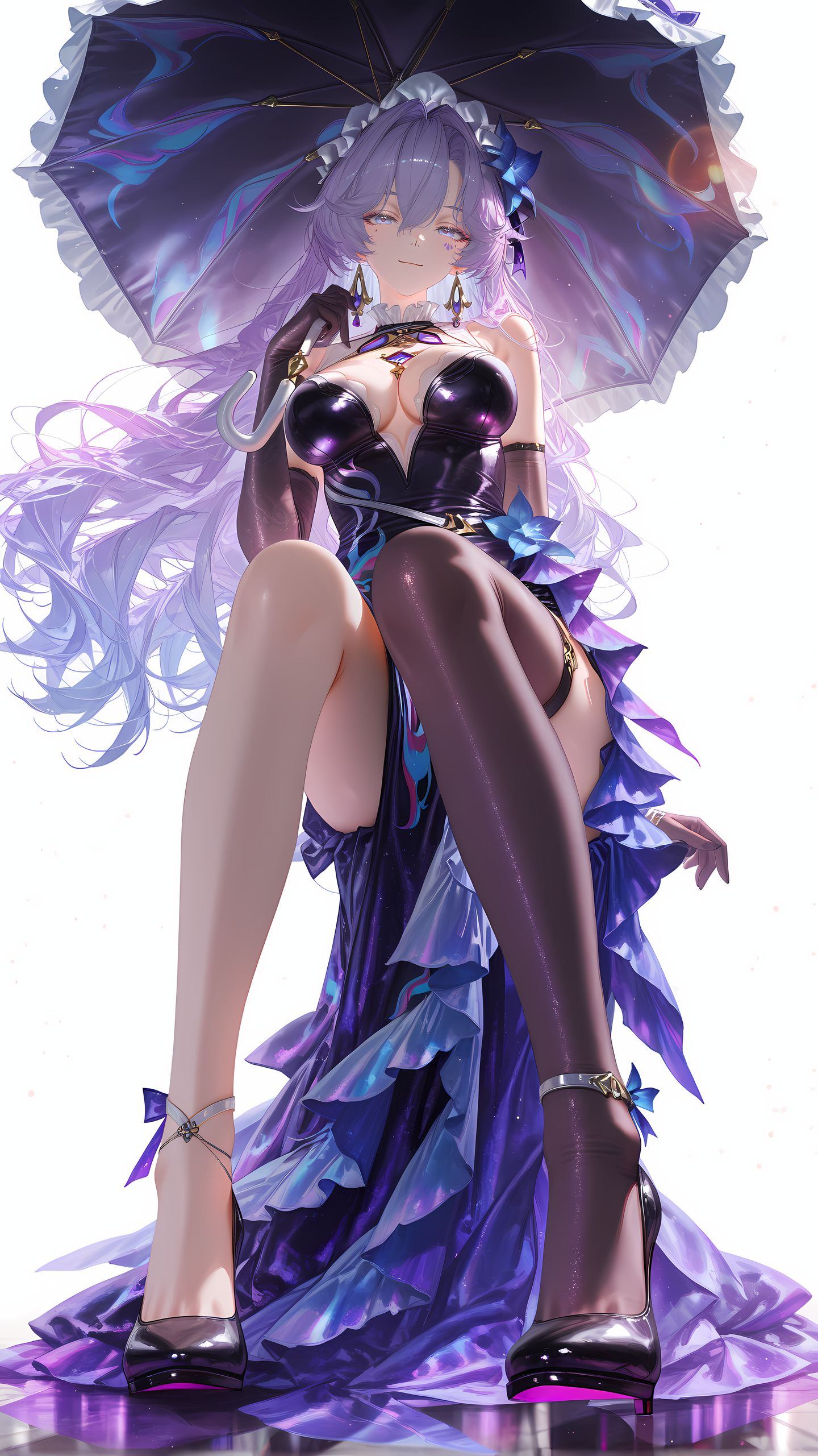 鸣潮美图 千咲 坎特蕾拉 卡提希雅 游戏壁纸,第3张