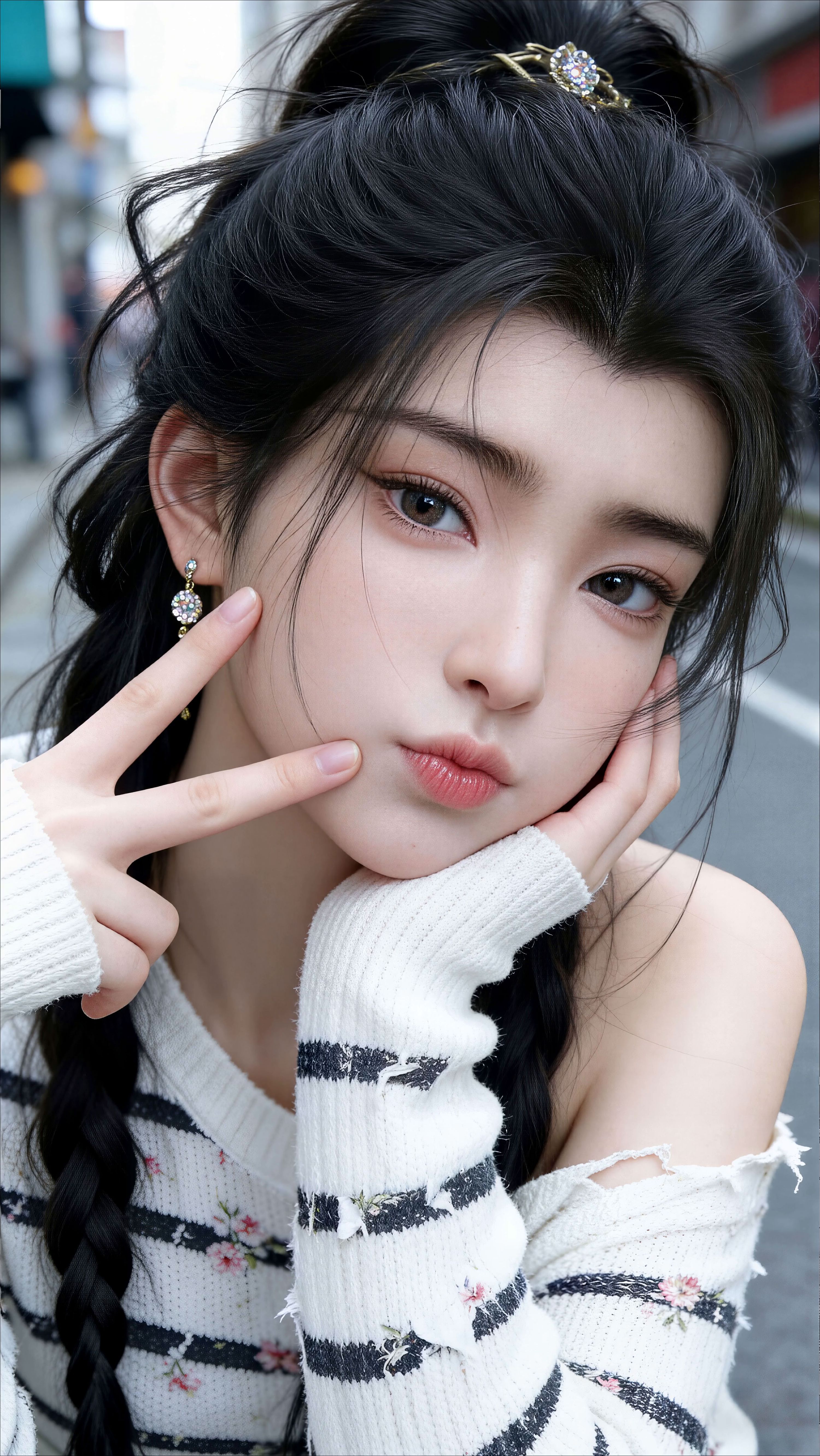 燕如嫣街拍自拍 国漫美女颜值身材 动漫凡人修仙传,第10张