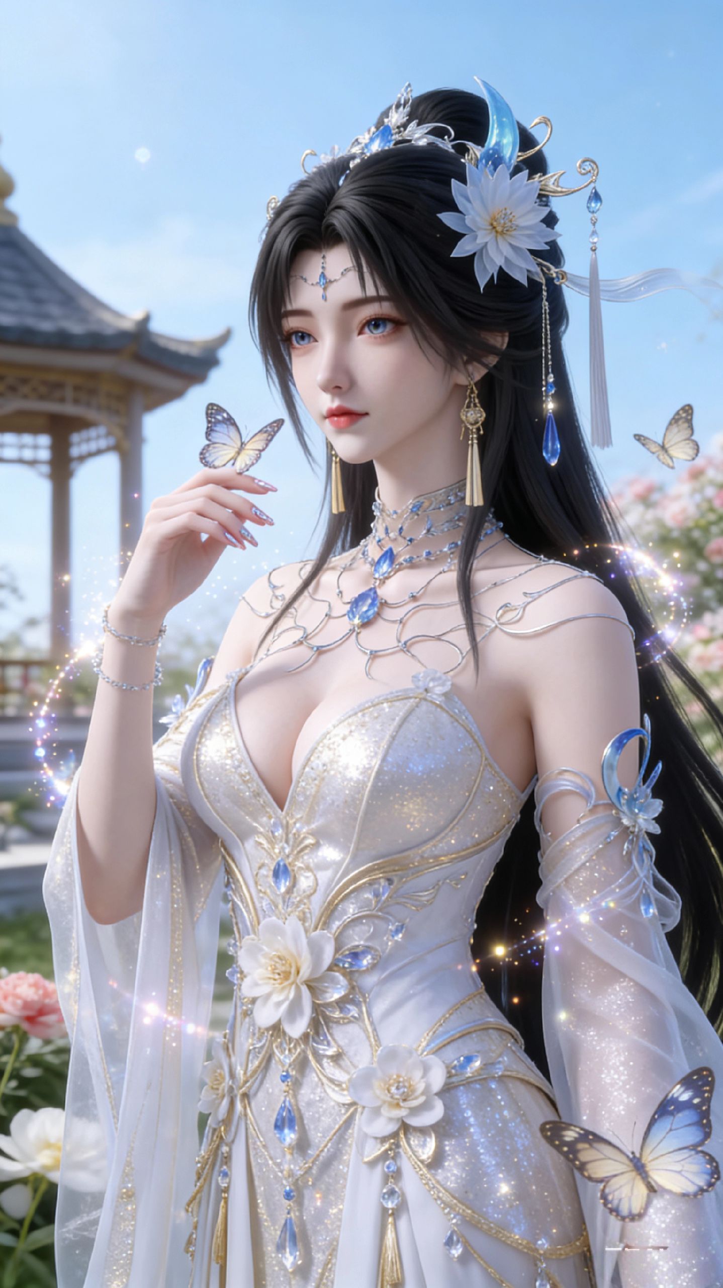 国漫女神壁纸 动漫美女图片 超高清手机美图,第3张