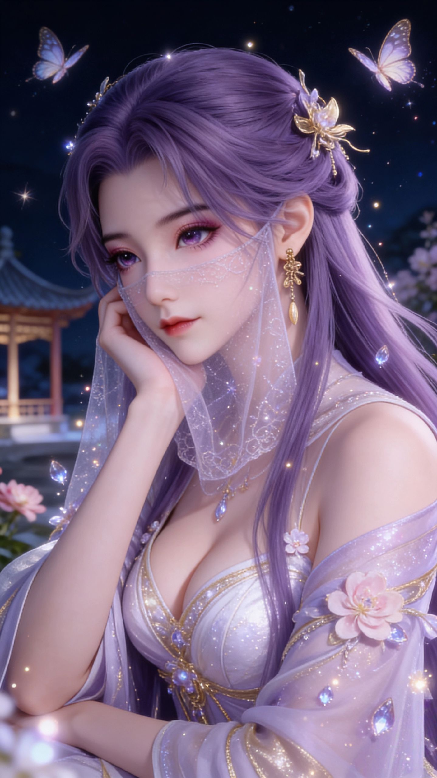 师兄啊师兄云霄仙子 国漫女神图片 动漫美女壁纸,第4张