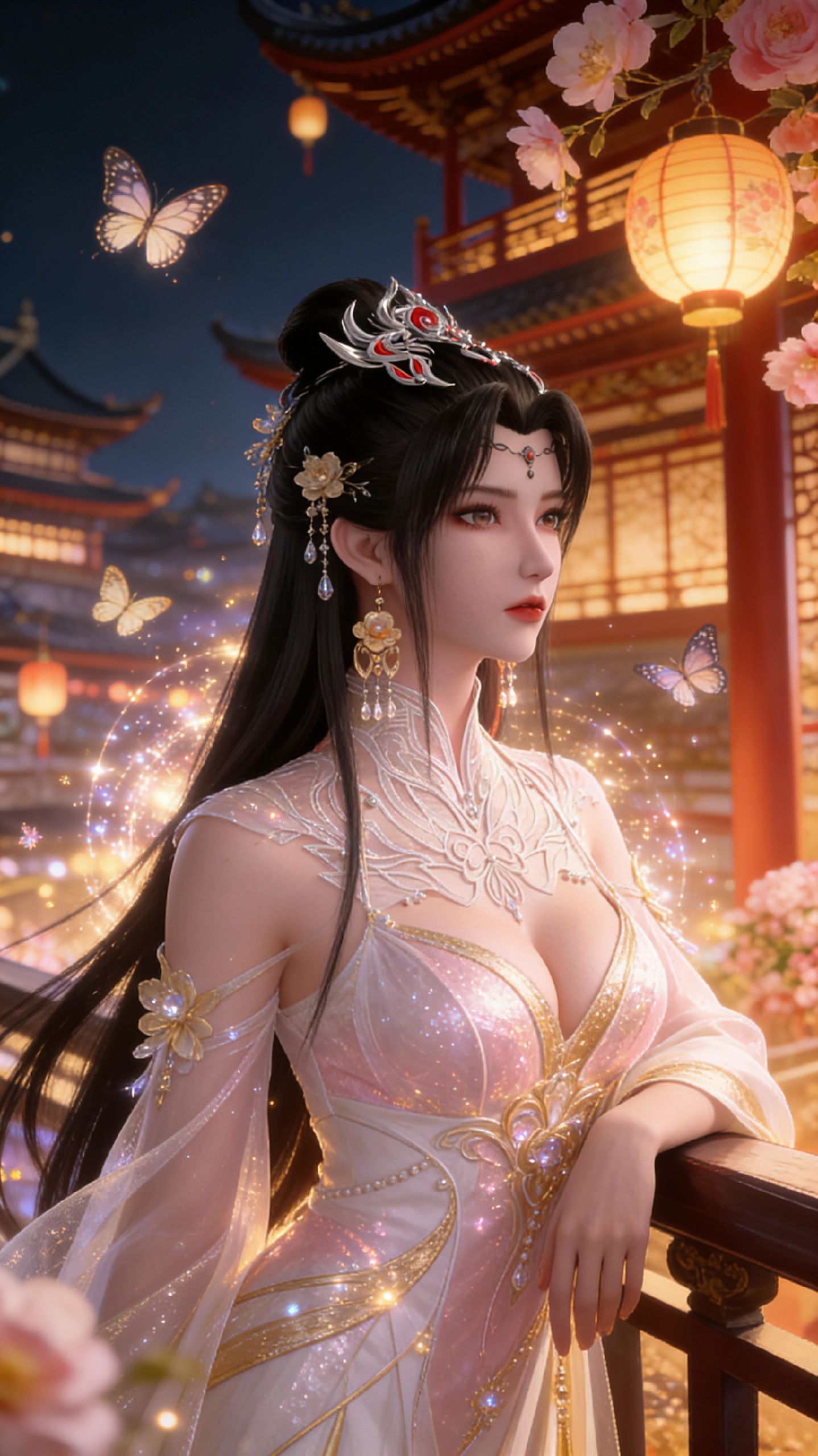 仙逆国漫女神 动漫美女 古风古装美女,第4张