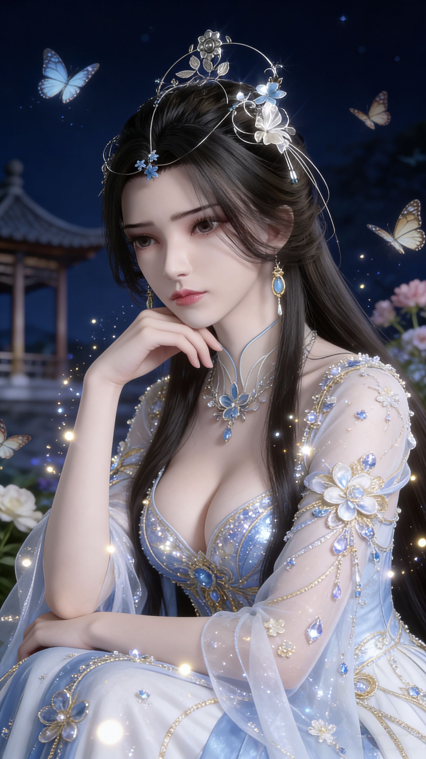 李慕婉 动漫美女 国漫女神 唯美女孩 性感福利,第3张