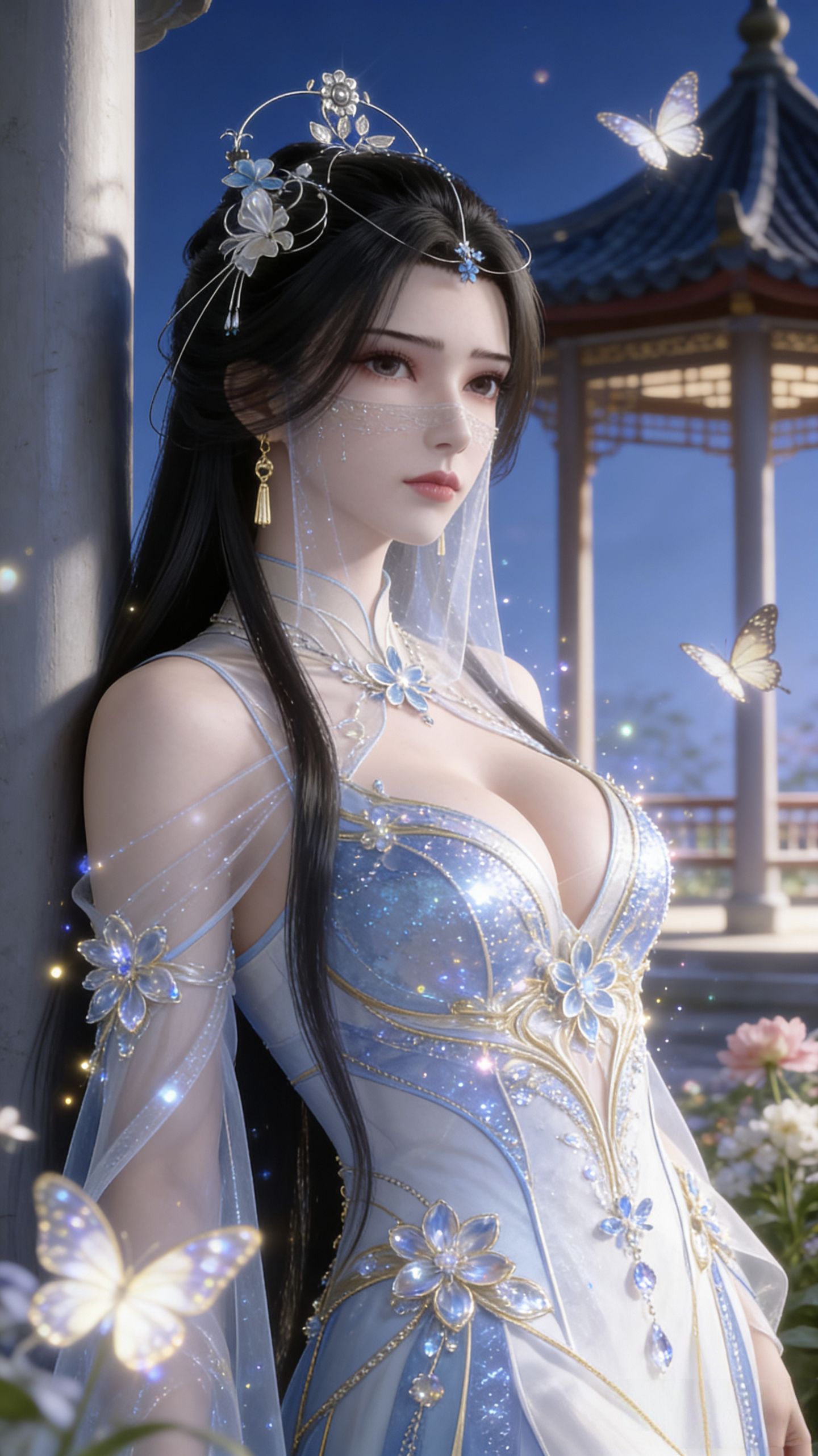 李慕婉 动漫美女 国漫女神 唯美女孩 性感福利,第4张