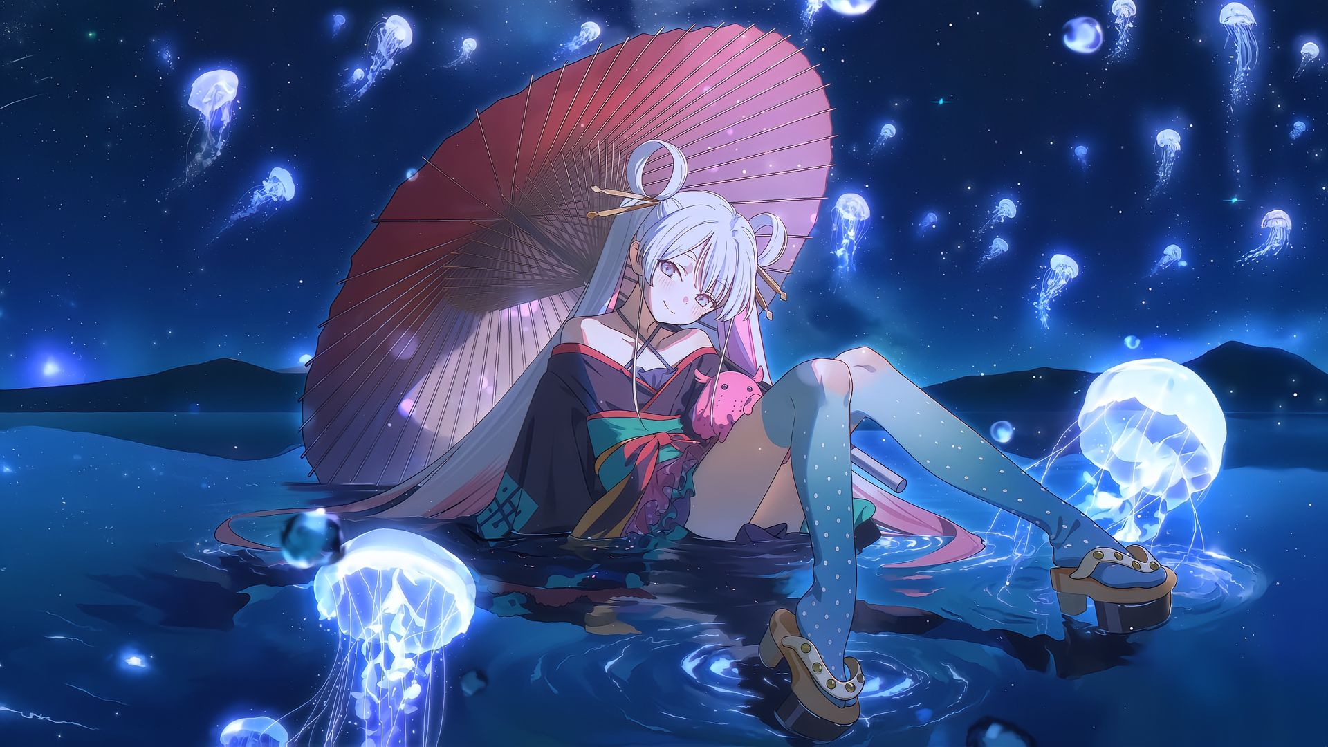 电影日漫 辉夜姬 八千代 电脑壁纸 高清桌面,第1张