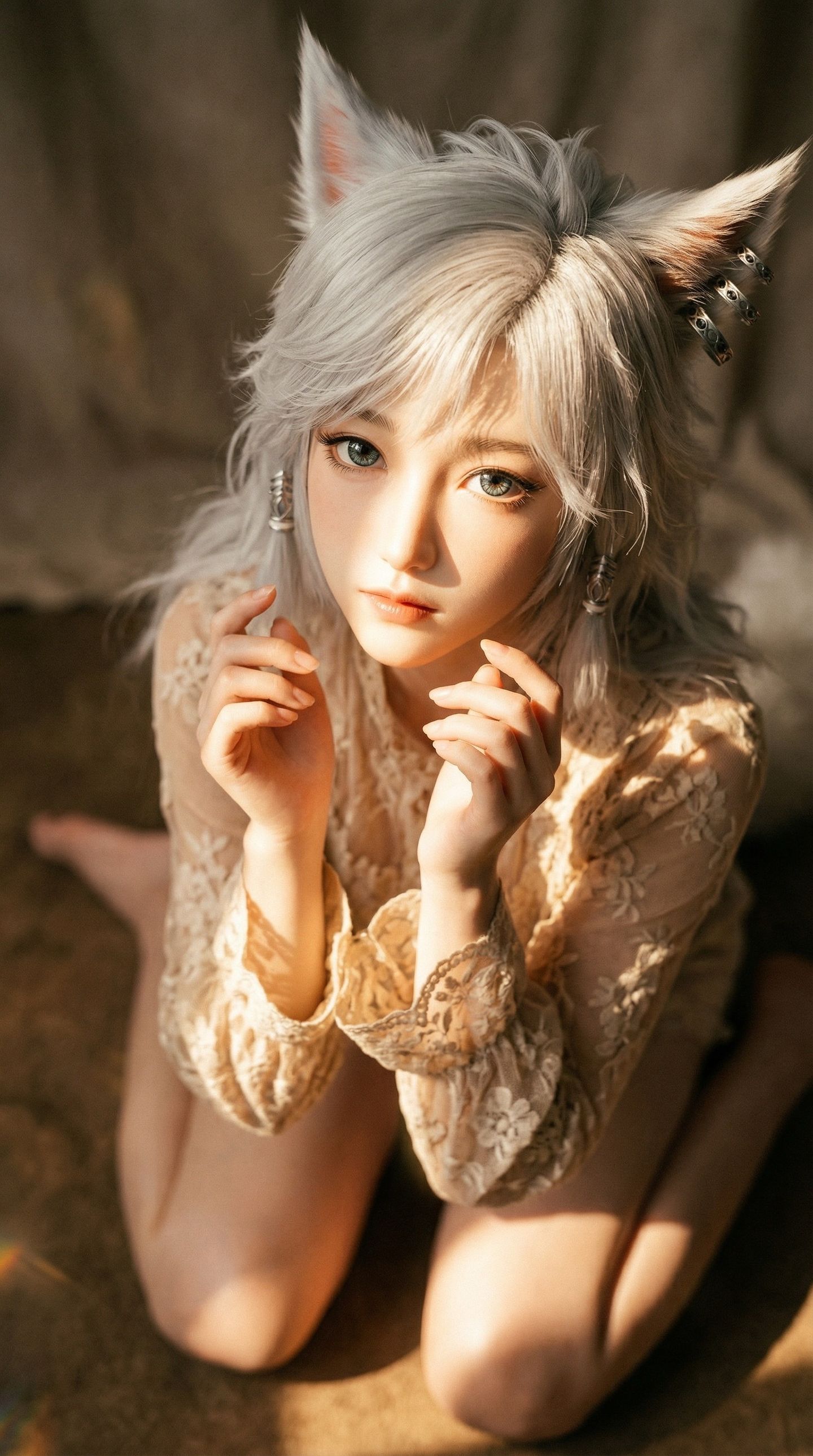 凡人修仙传银月 写实光影氛围感 动漫国漫美女在线美图壁纸,第5张