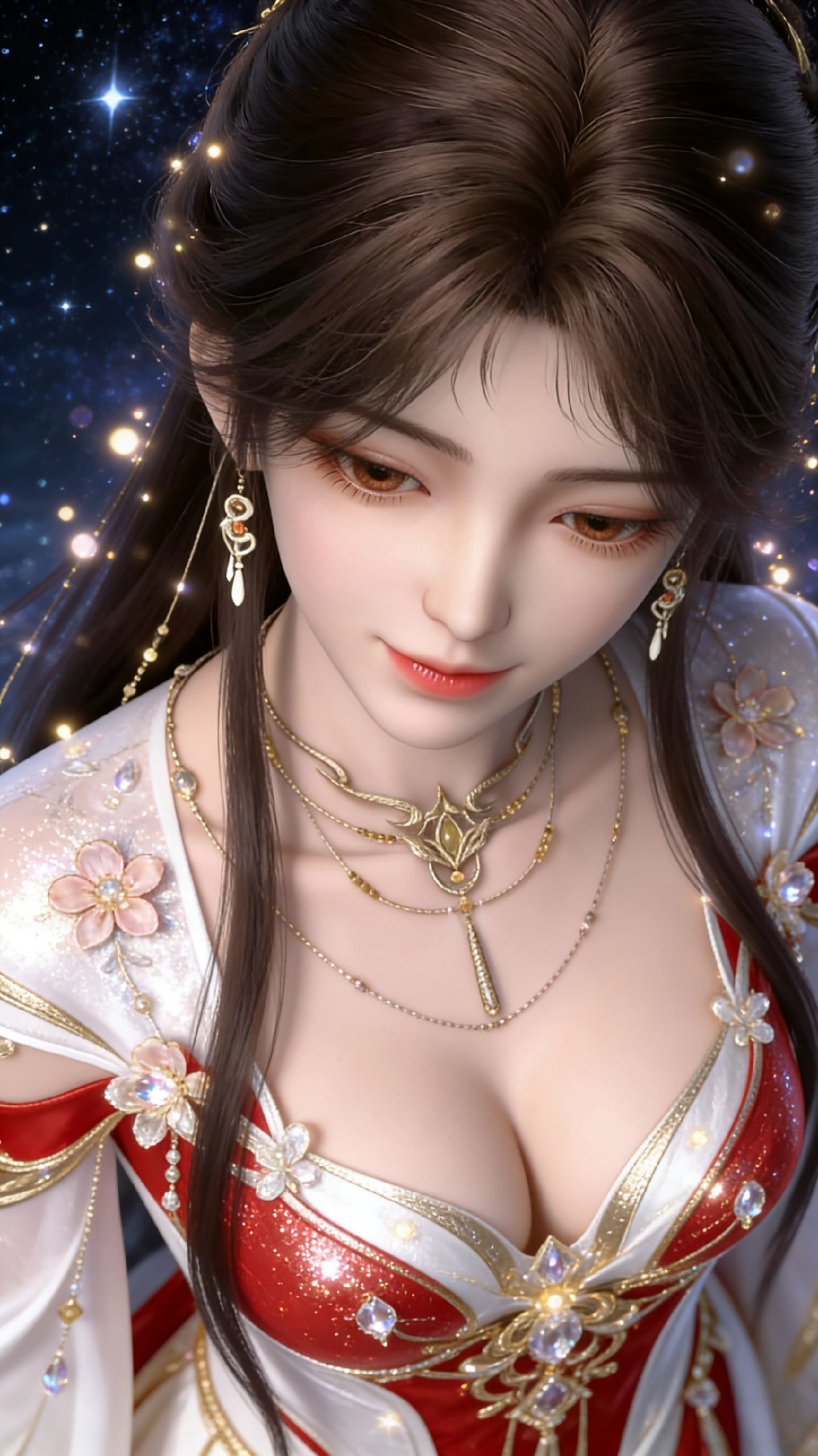 国漫女神 完美世界 火灵儿 动漫古装美女,第1张