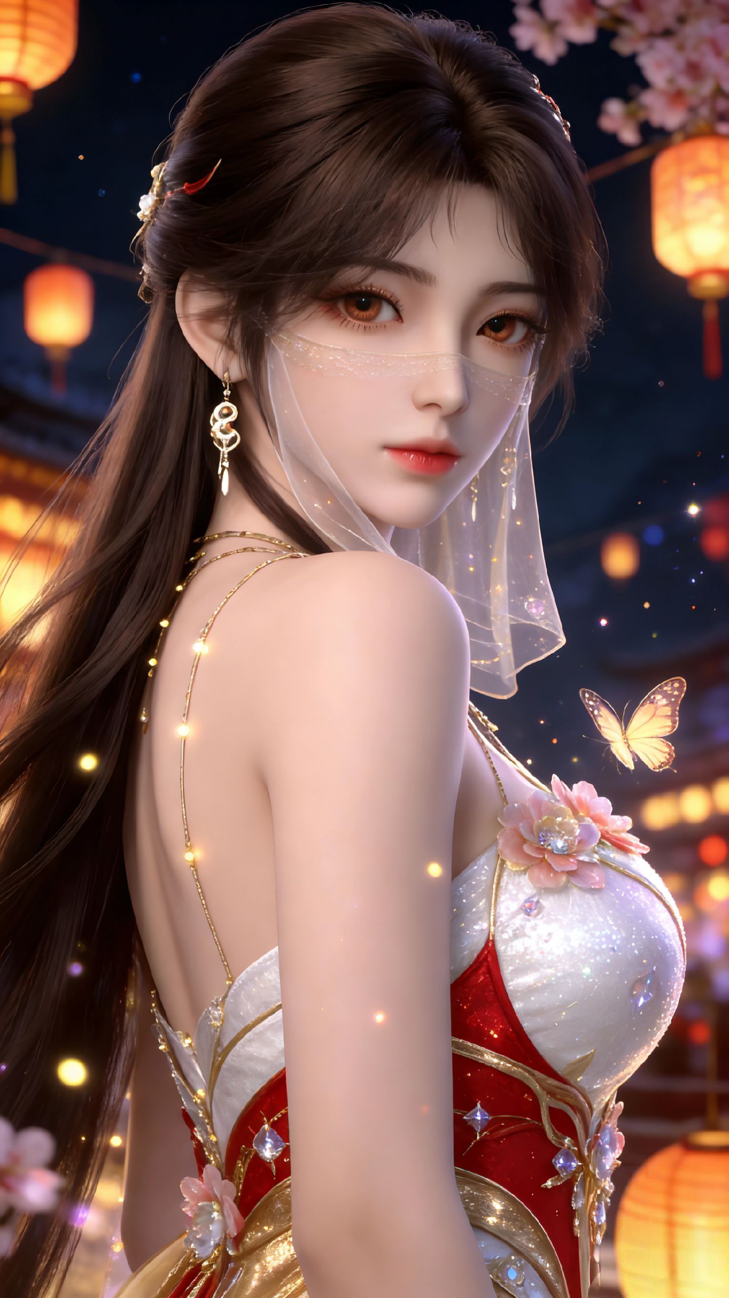 国漫女神 完美世界 火灵儿 动漫古装美女,第2张