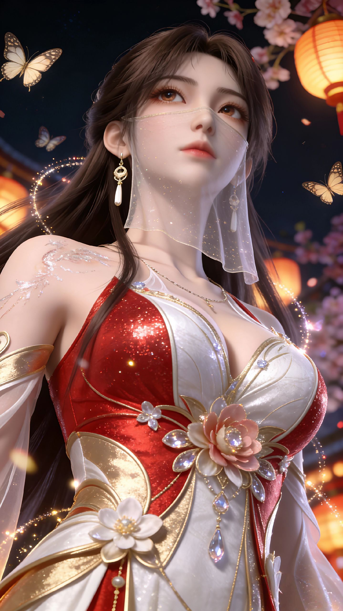 国漫女神 完美世界 火灵儿 动漫古装美女,第4张