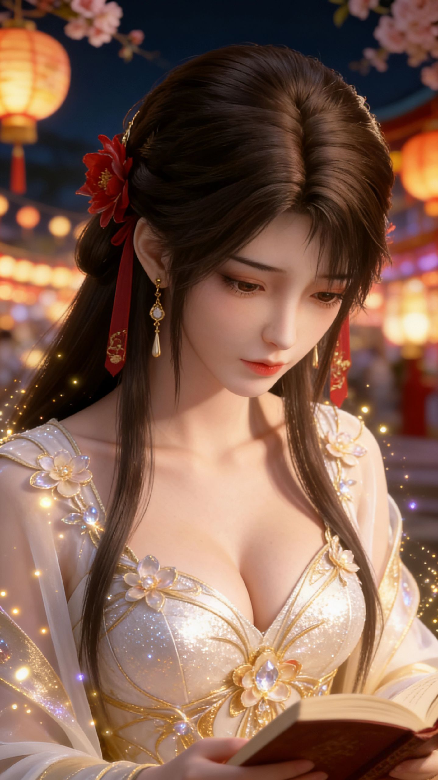 国漫女神 完美世界 火灵儿 动漫古装美女,第8张