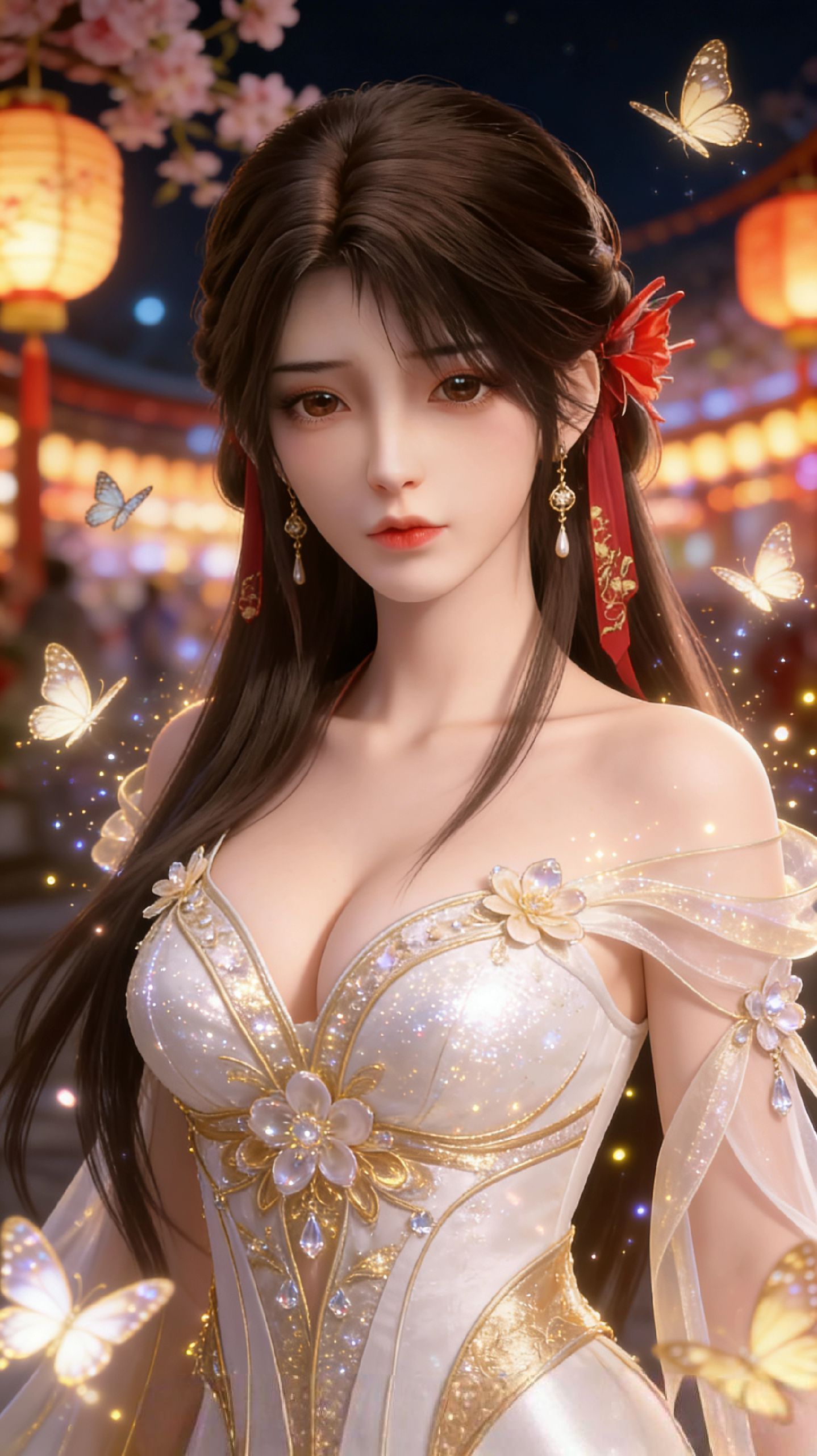 国漫女神 完美世界 火灵儿 动漫古装美女,第9张