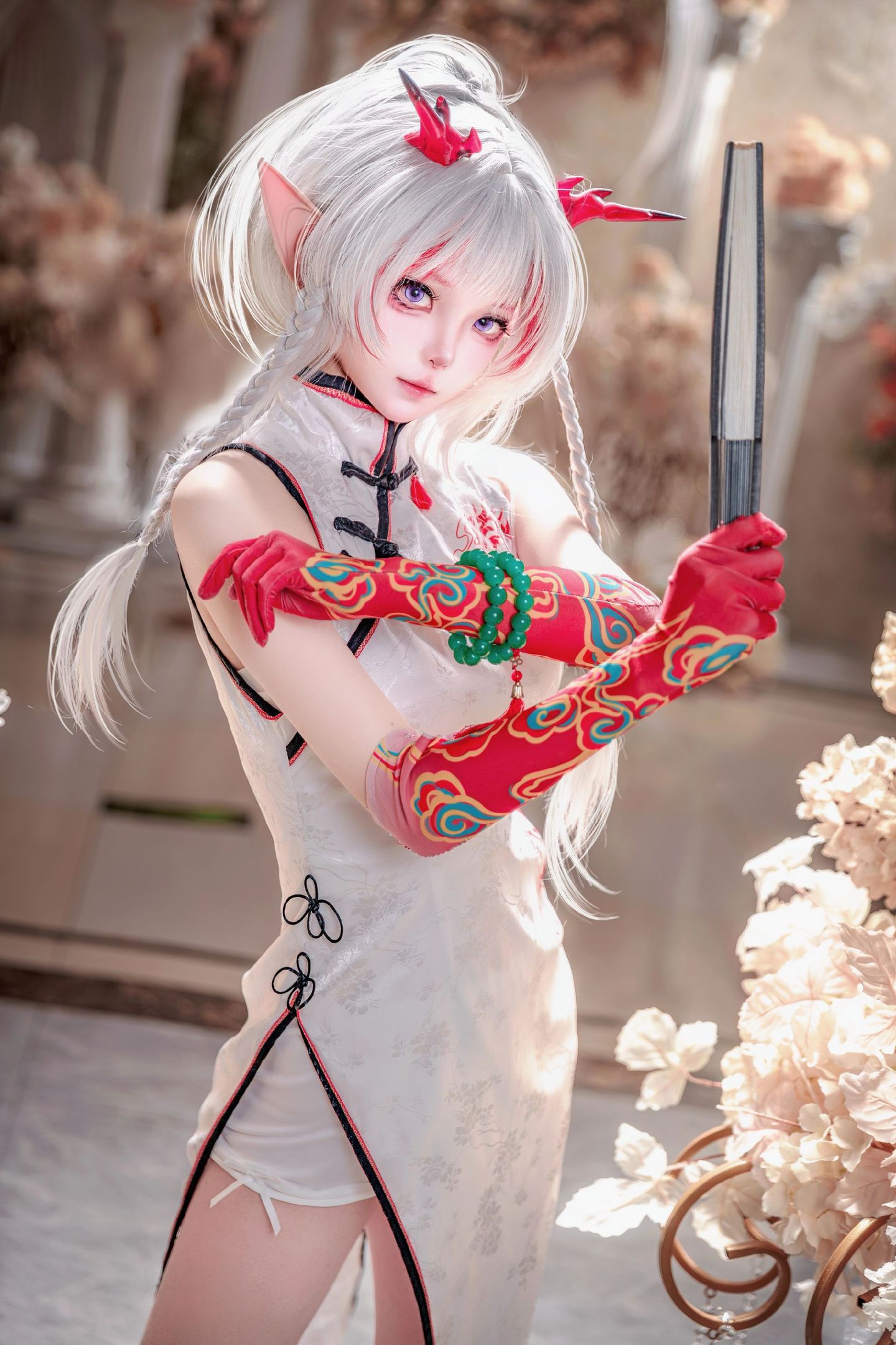 @悲伤香菜蛋糕 COS cosplay 明日方舟 年 战斗系,第1张 @悲伤香菜蛋糕 COS cosplay 明日方舟 年 战斗系,第1张