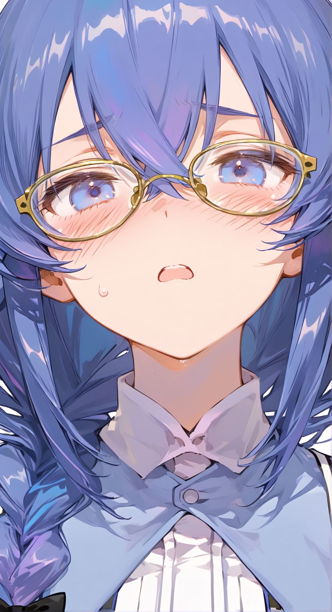 同学，有在听老师说话吗？无职转生 同人图 手机壁纸 aicg二次元,第1张