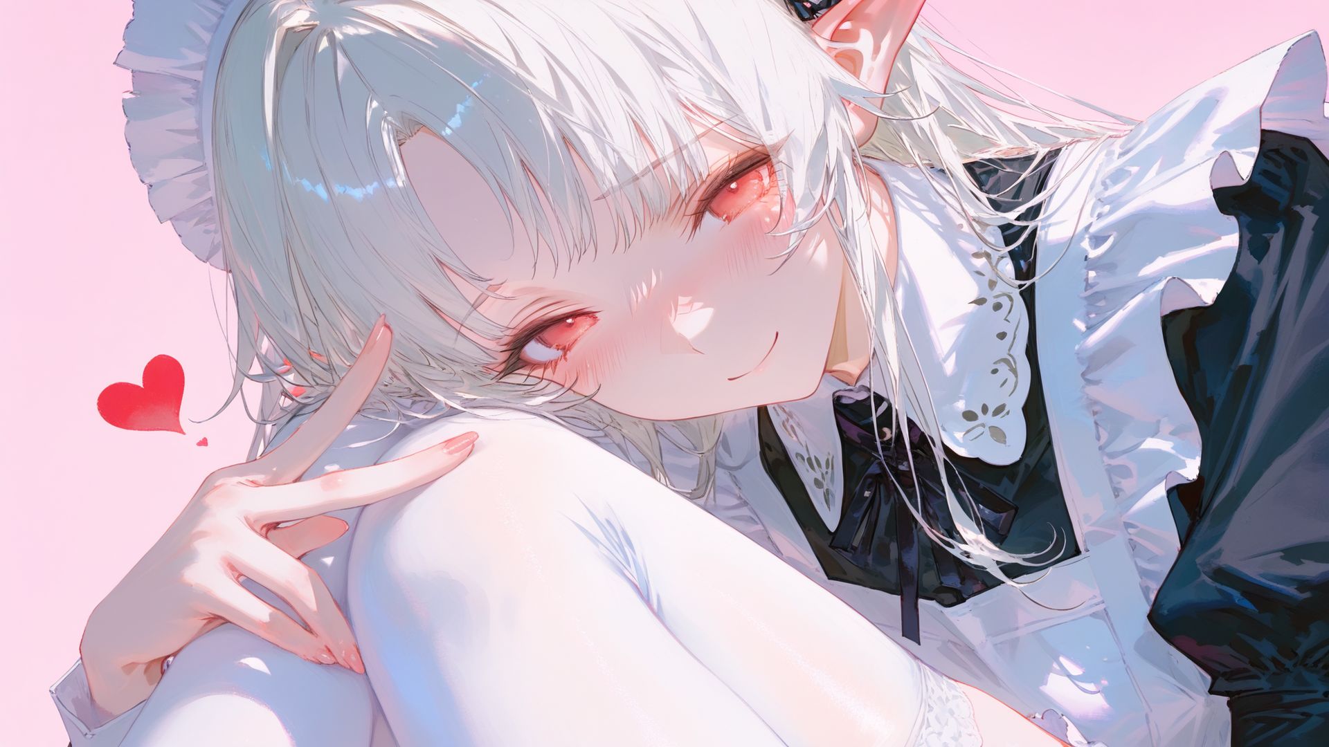 可以教我无吟唱魔法吗？无职转生希露菲aicg绘画 电脑壁纸桌面背景,第1张