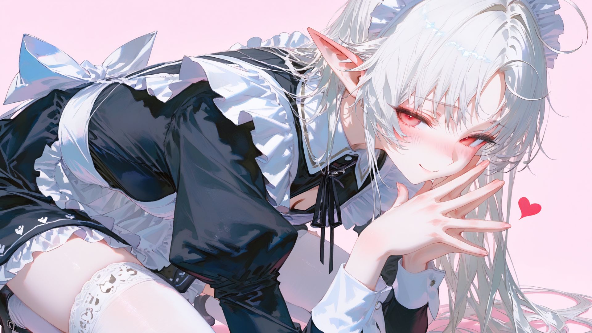 可以教我无吟唱魔法吗？无职转生希露菲aicg绘画 电脑壁纸桌面背景,第3张