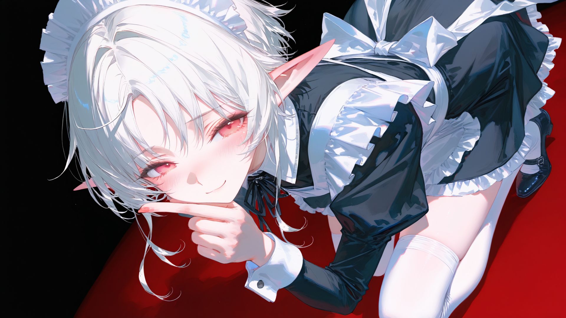 无职转生希露菲 二次元动画 aicg绘画 电脑壁纸桌面背景,第2张