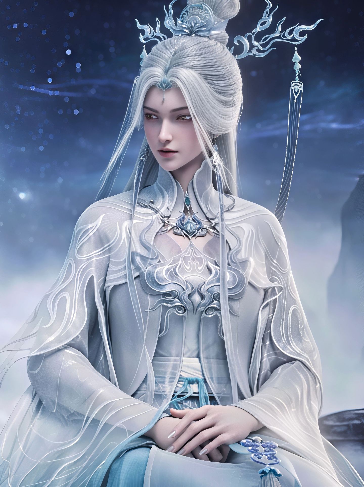 剑来动画第二季 剑妈壁纸 新形象新建模 国漫美女 动漫人物,第2张